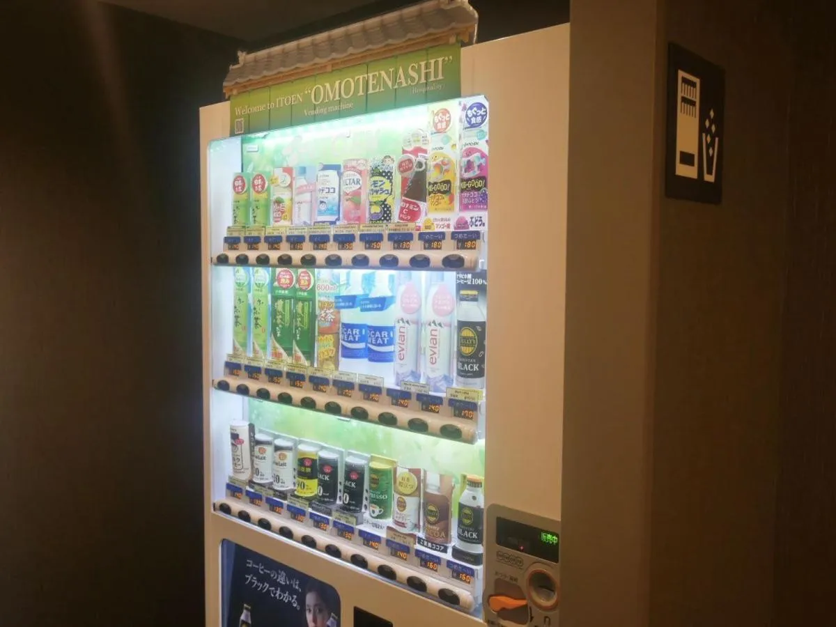 vending machine in Smile Hotel Premium Osaka Higashishinsaibashi