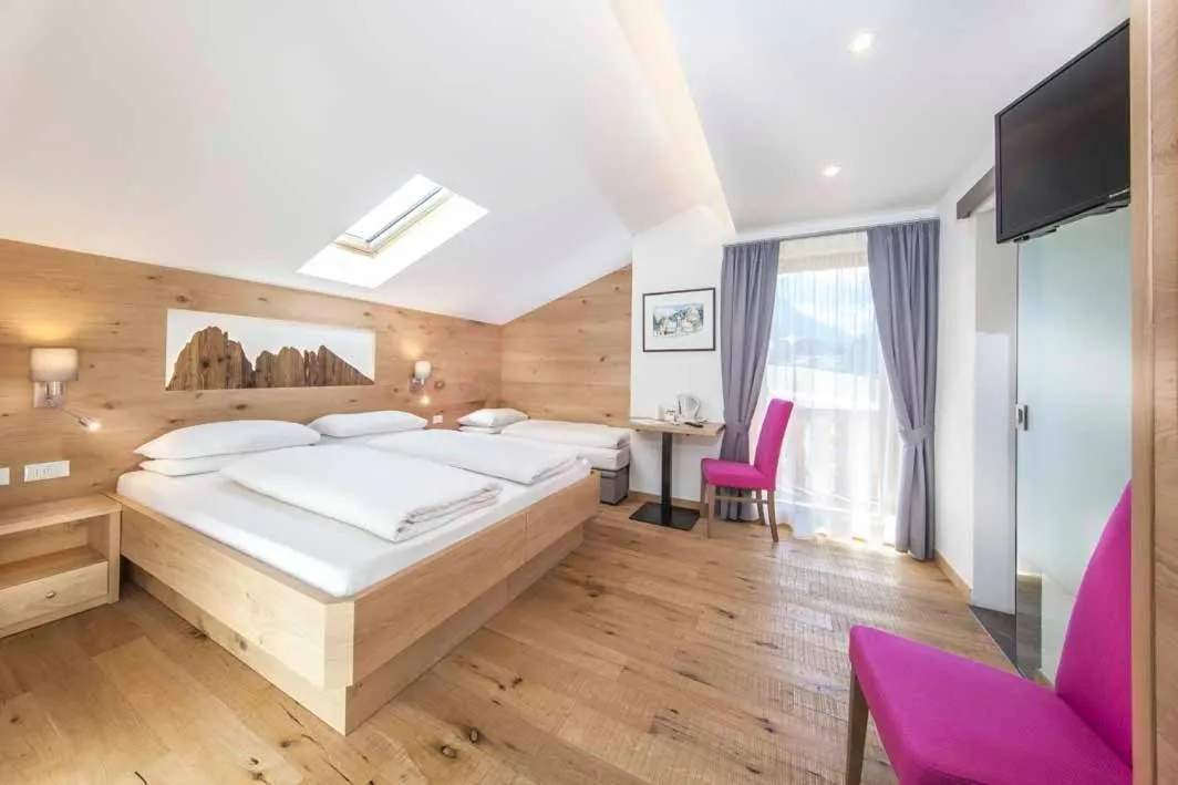 Bed in Hotel Garni Morene