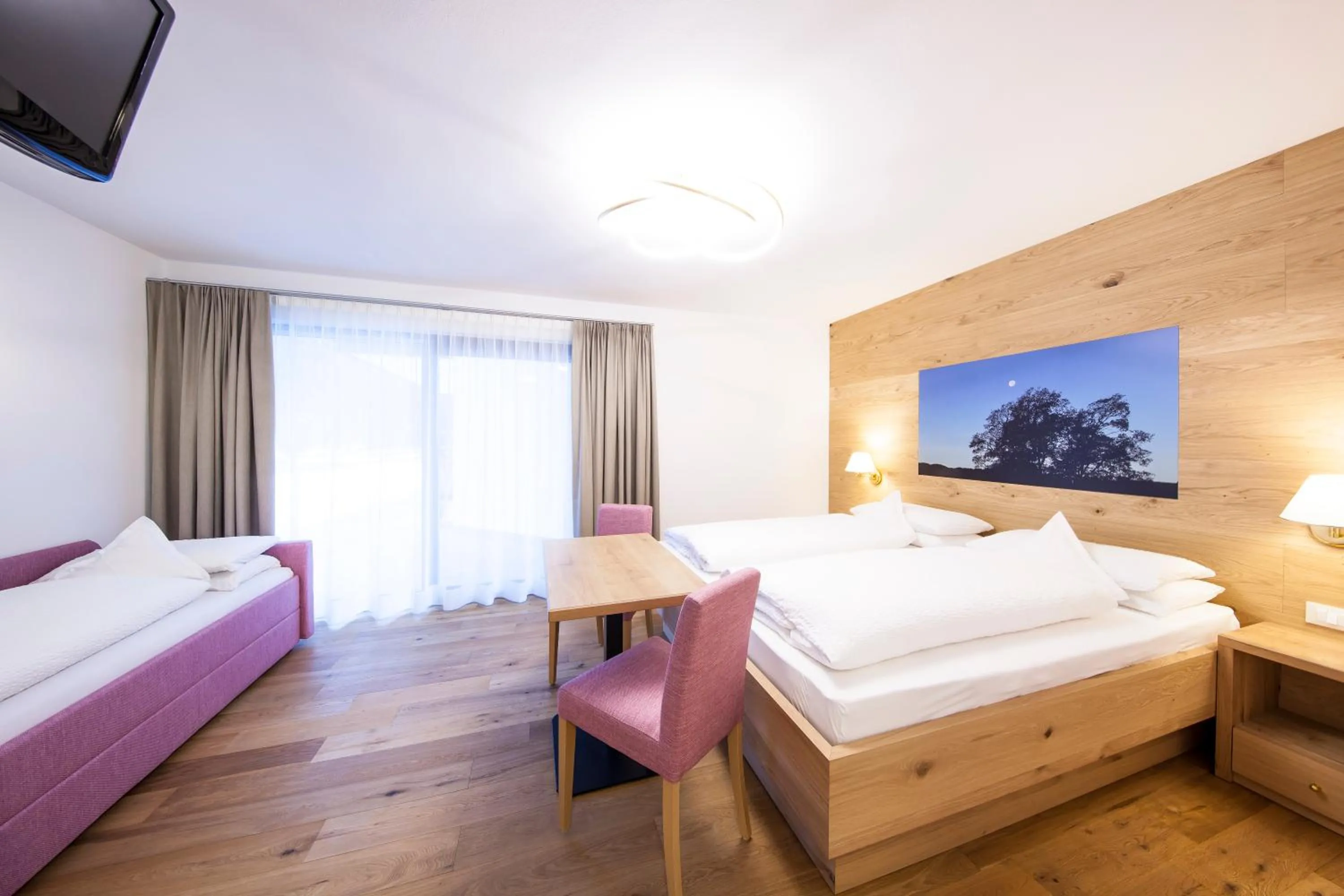 Bed in Hotel Garni Morene