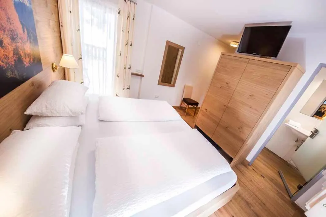 Bed in Hotel Garni Morene