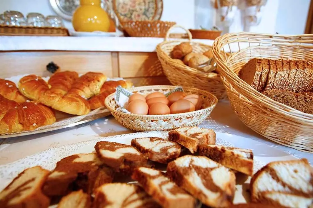 Food and drinks in Hotel Garni Morene