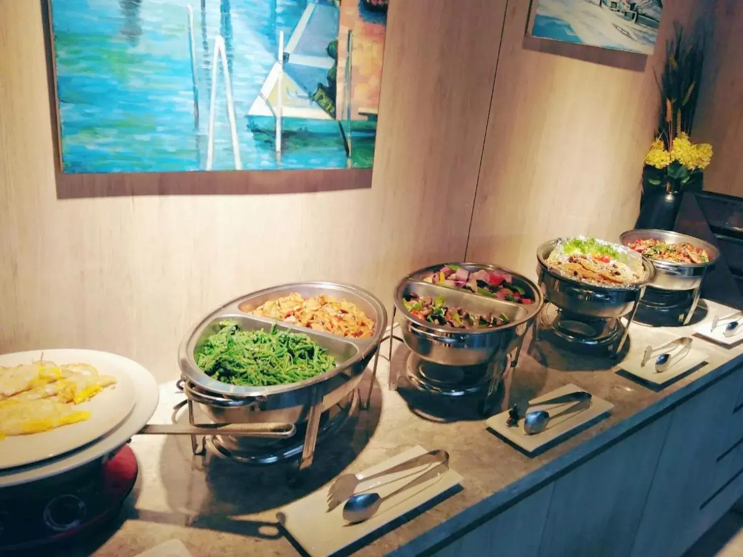 Buffet breakfast in D D Hotel Buffet breakfast in D D Hotel