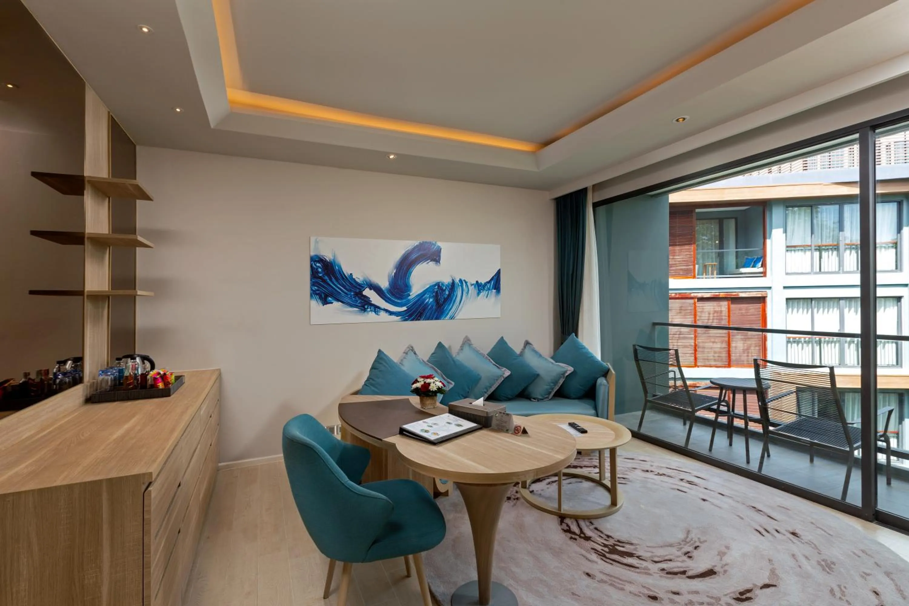 Living room in The Nature Phuket