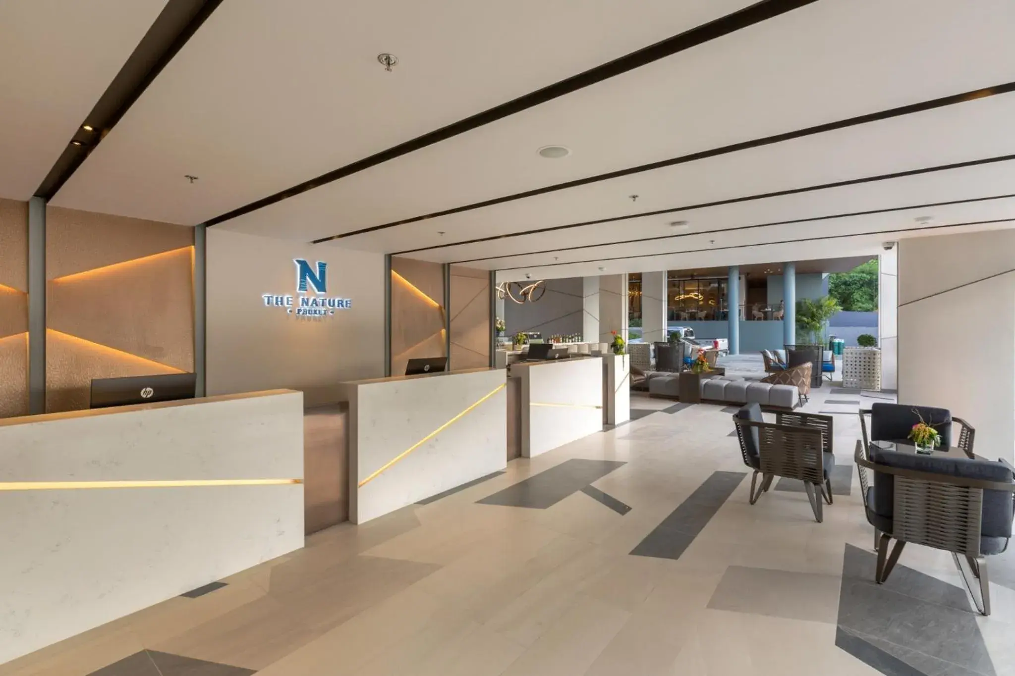 Lobby or reception in The Nature Phuket - SHA Extra Plus Lobby or reception in The Nature Phuket - SHA Extra Plus