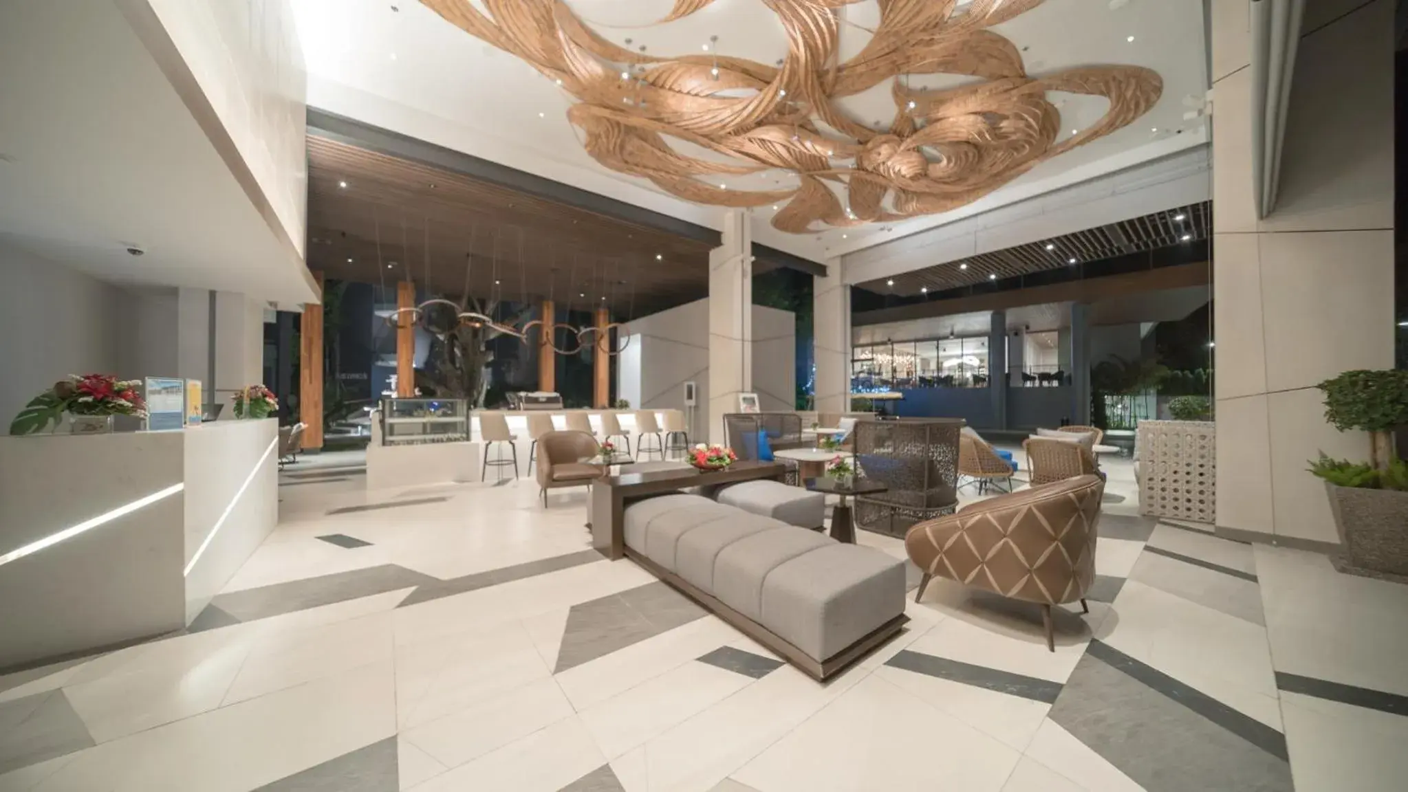 Lobby or reception in The Nature Phuket - SHA Extra Plus Lobby or reception in The Nature Phuket - SHA Extra Plus