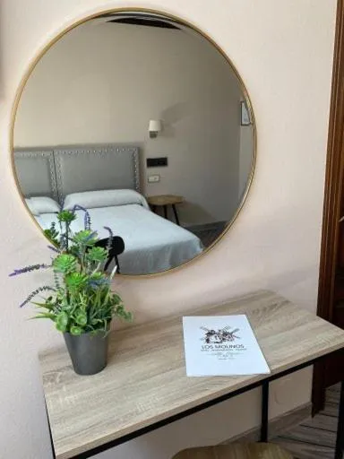Bed in Hotel Los Molinos