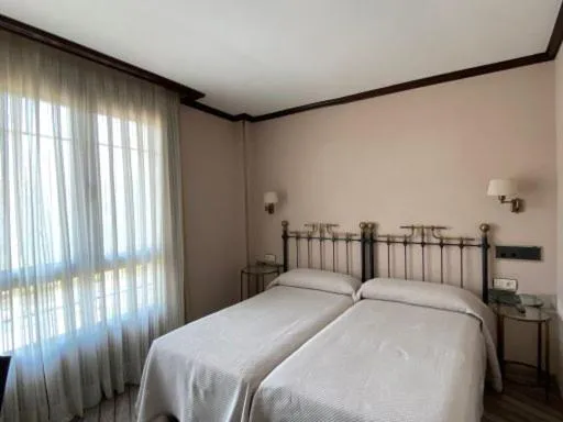 Bed in Hotel Los Molinos