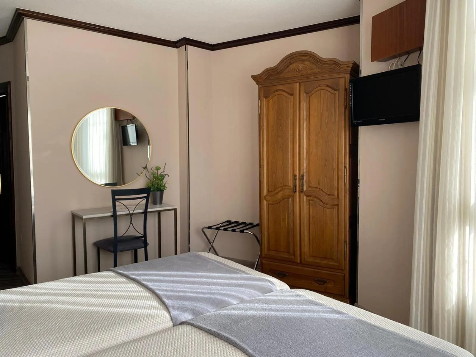 Bed in Hotel Los Molinos