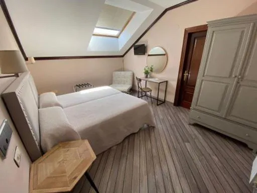 Bed in Hotel Los Molinos