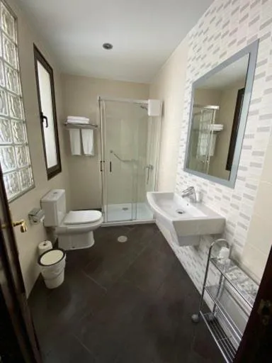 Bathroom in Hotel Los Molinos