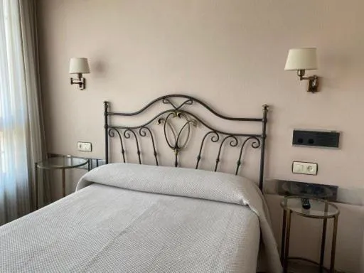 Bed in Hotel Los Molinos
