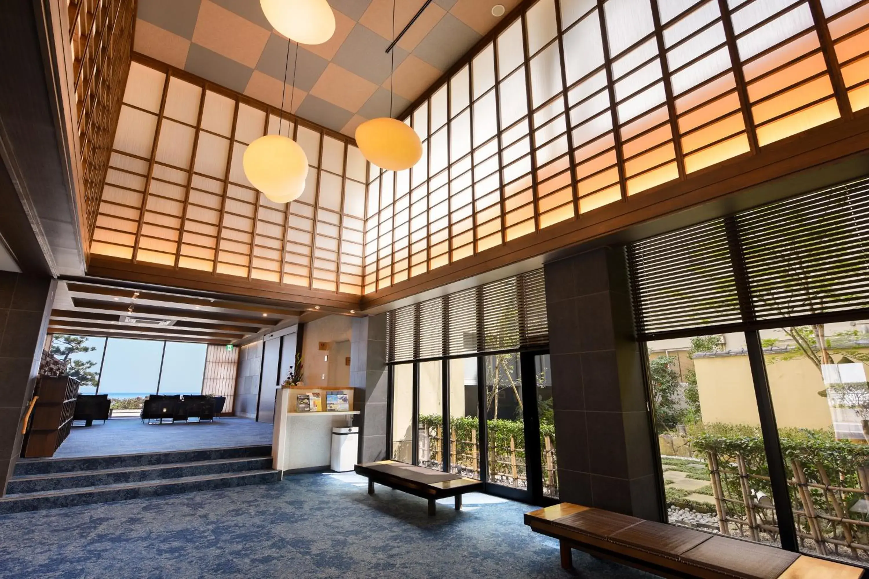 Lobby or reception in Kaike Seaside Hotel Lobby or reception in Kaike Seaside Hotel