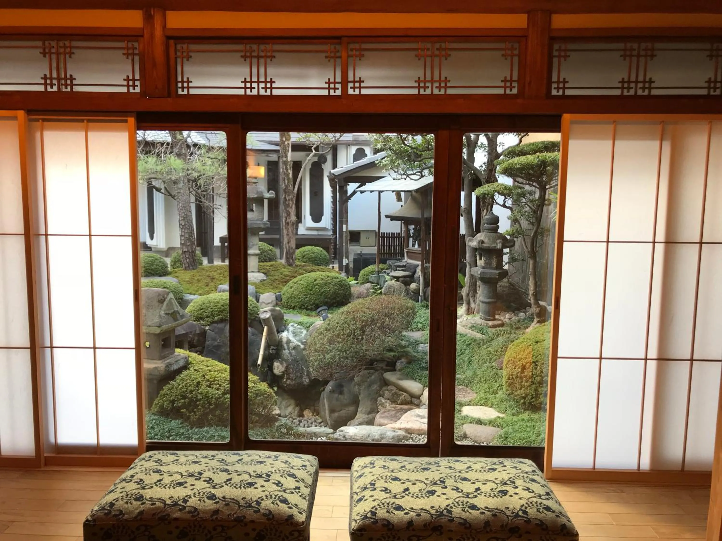Garden view in ShikiShiki Shinra
