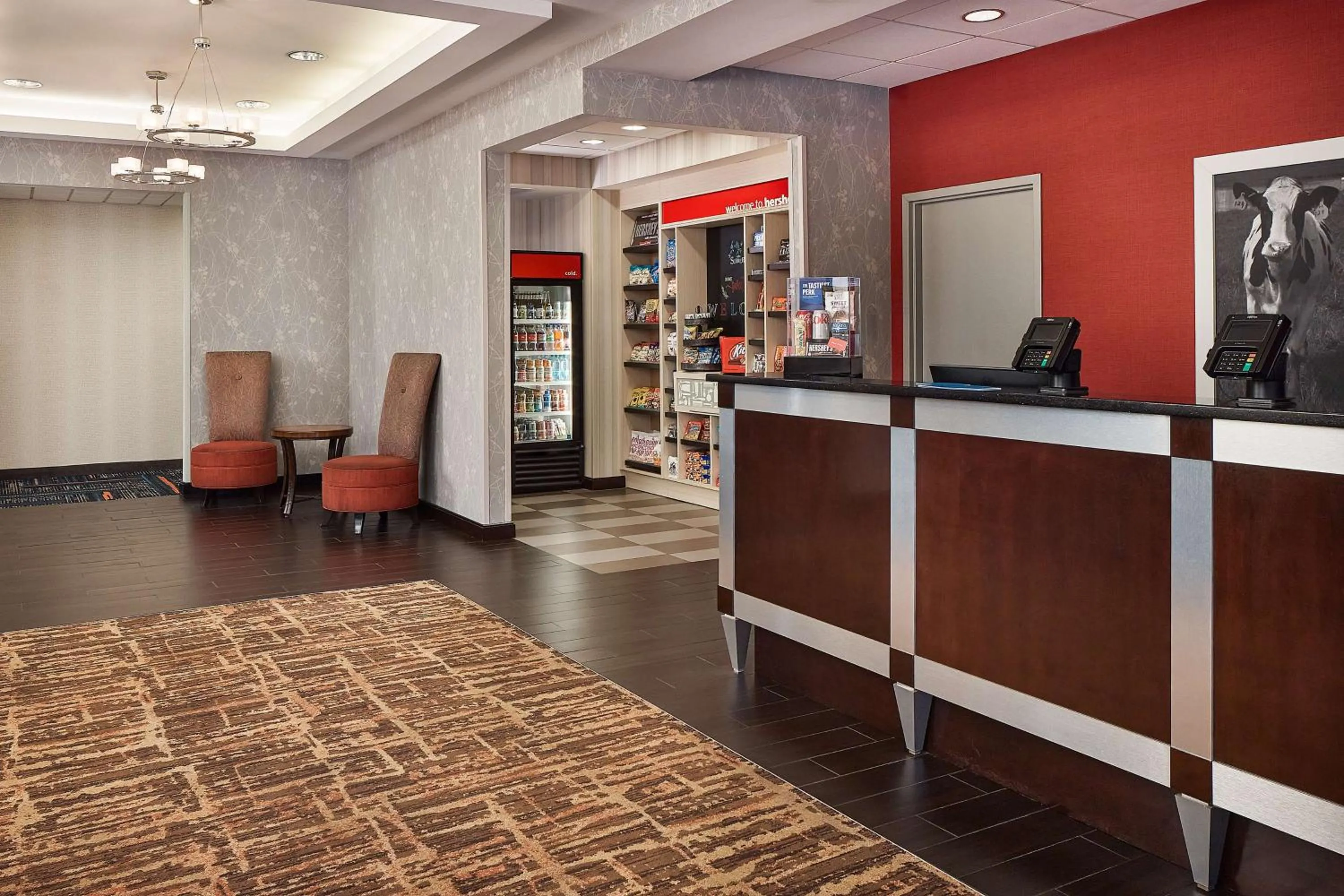 Lobby or reception in Hampton Inn & Suites Hershey Near the Park