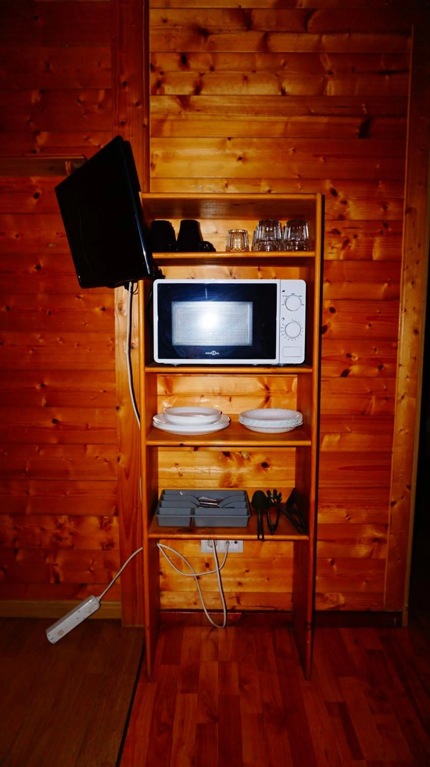 Kitchen or kitchenette in Bungalows Park Albufera