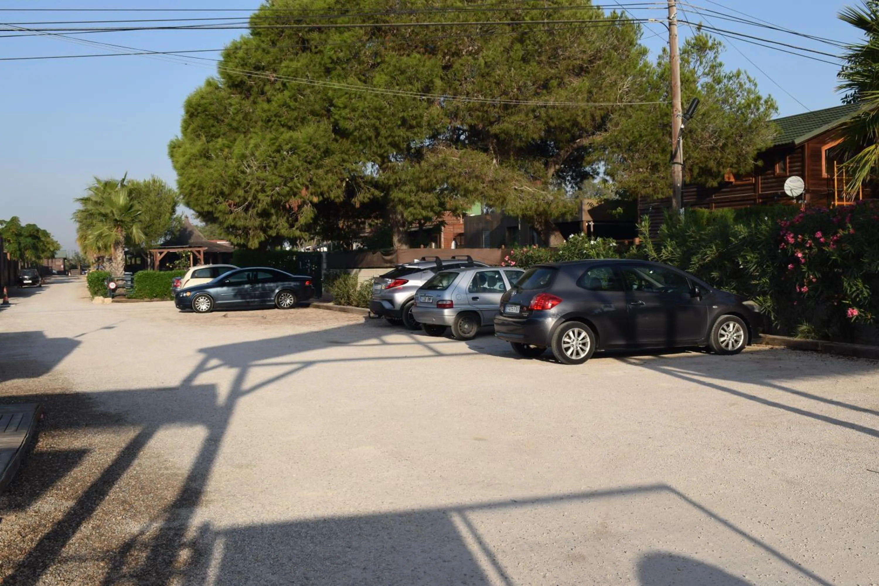 Parking in Bungalows Park Albufera