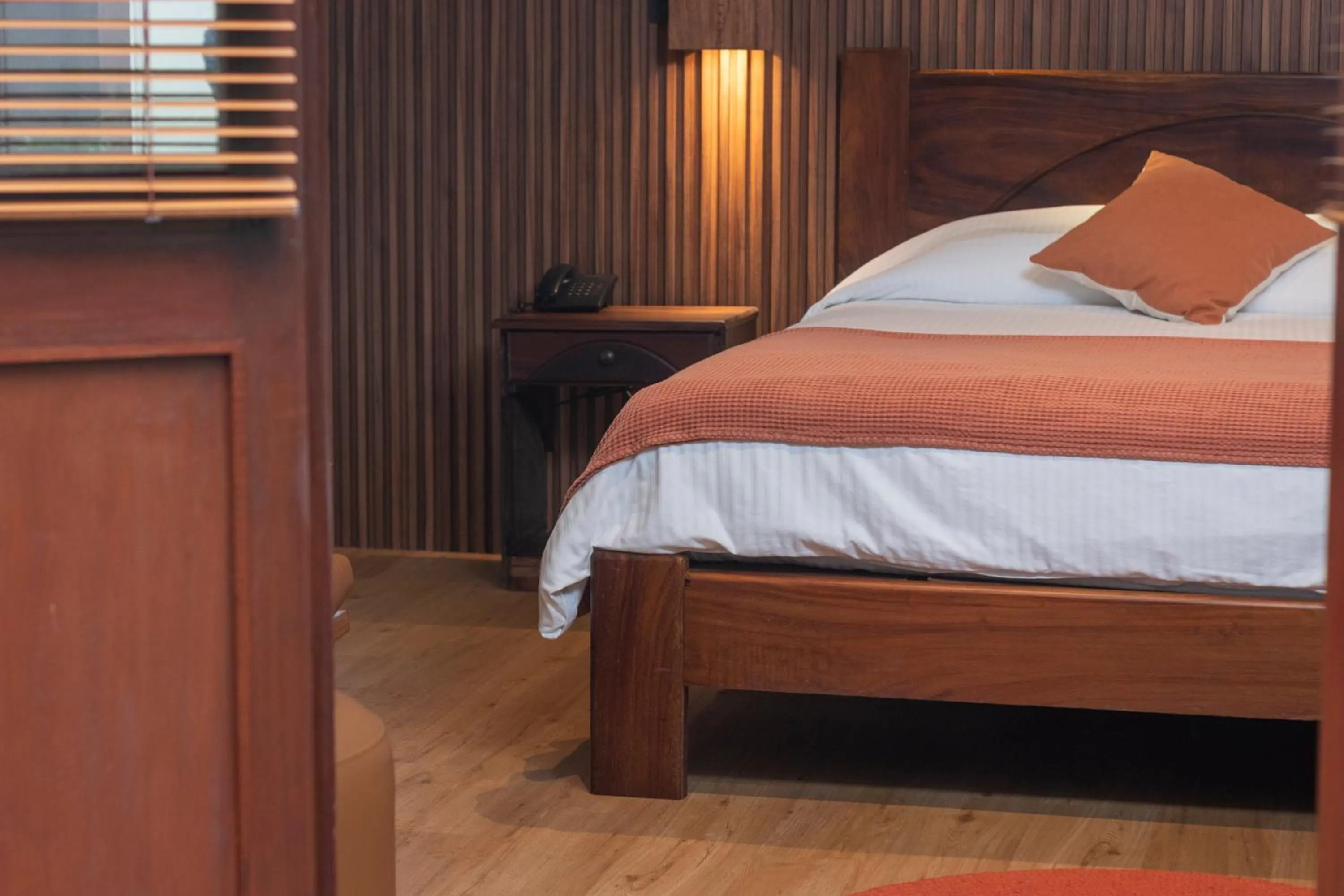 Bed in Villa Blanca Cloud Forest Hotel & Retreat