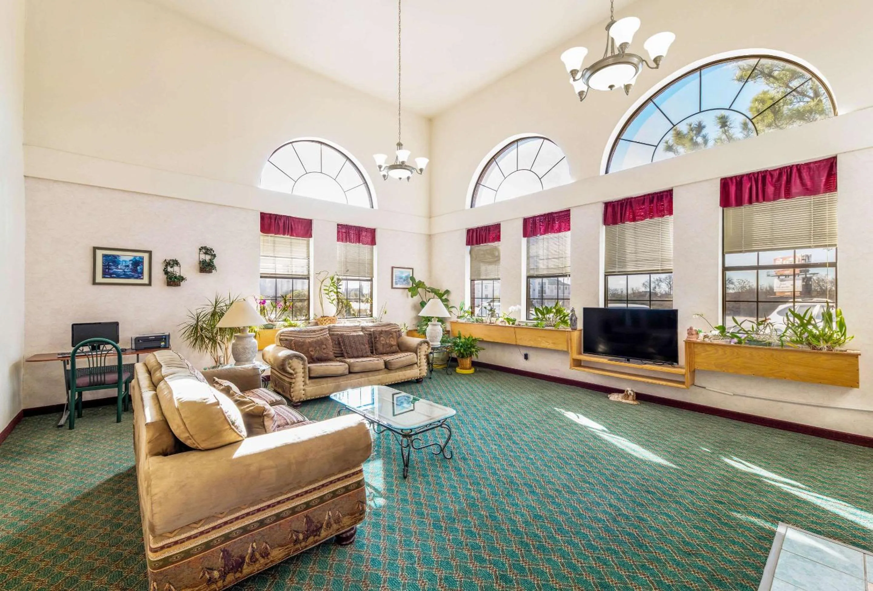 Lobby or reception in Rodeway Inn Decatur