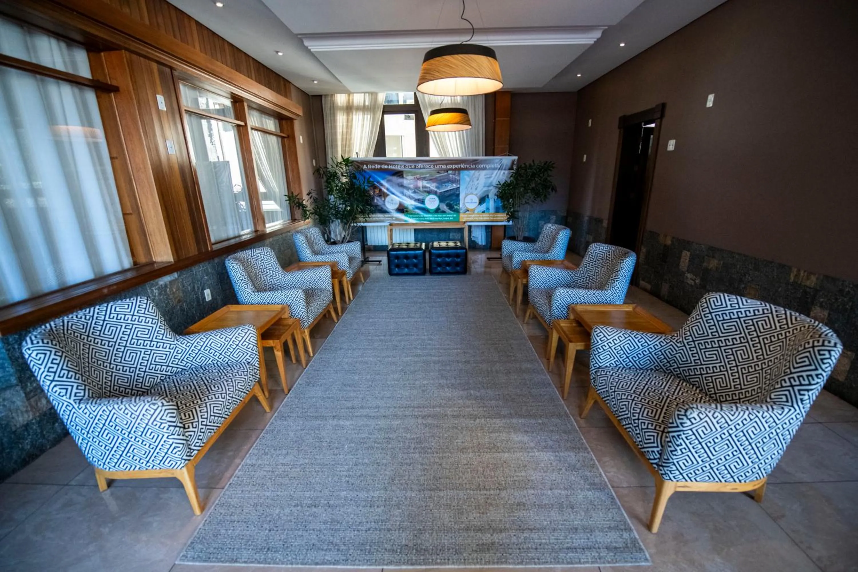 Seating area in Hotel Serra Nevada