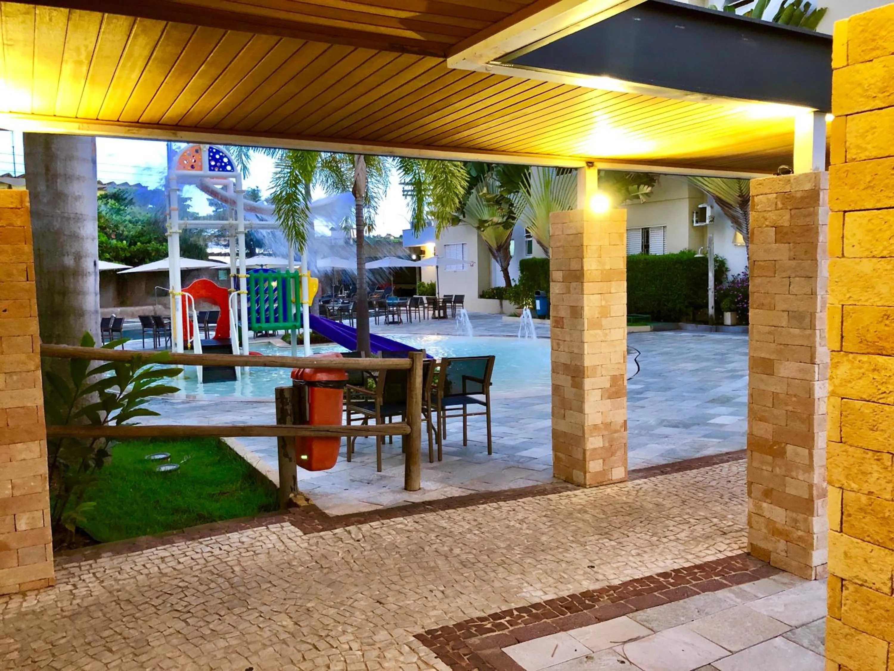 Aqua park in Hotel Morada do Sol