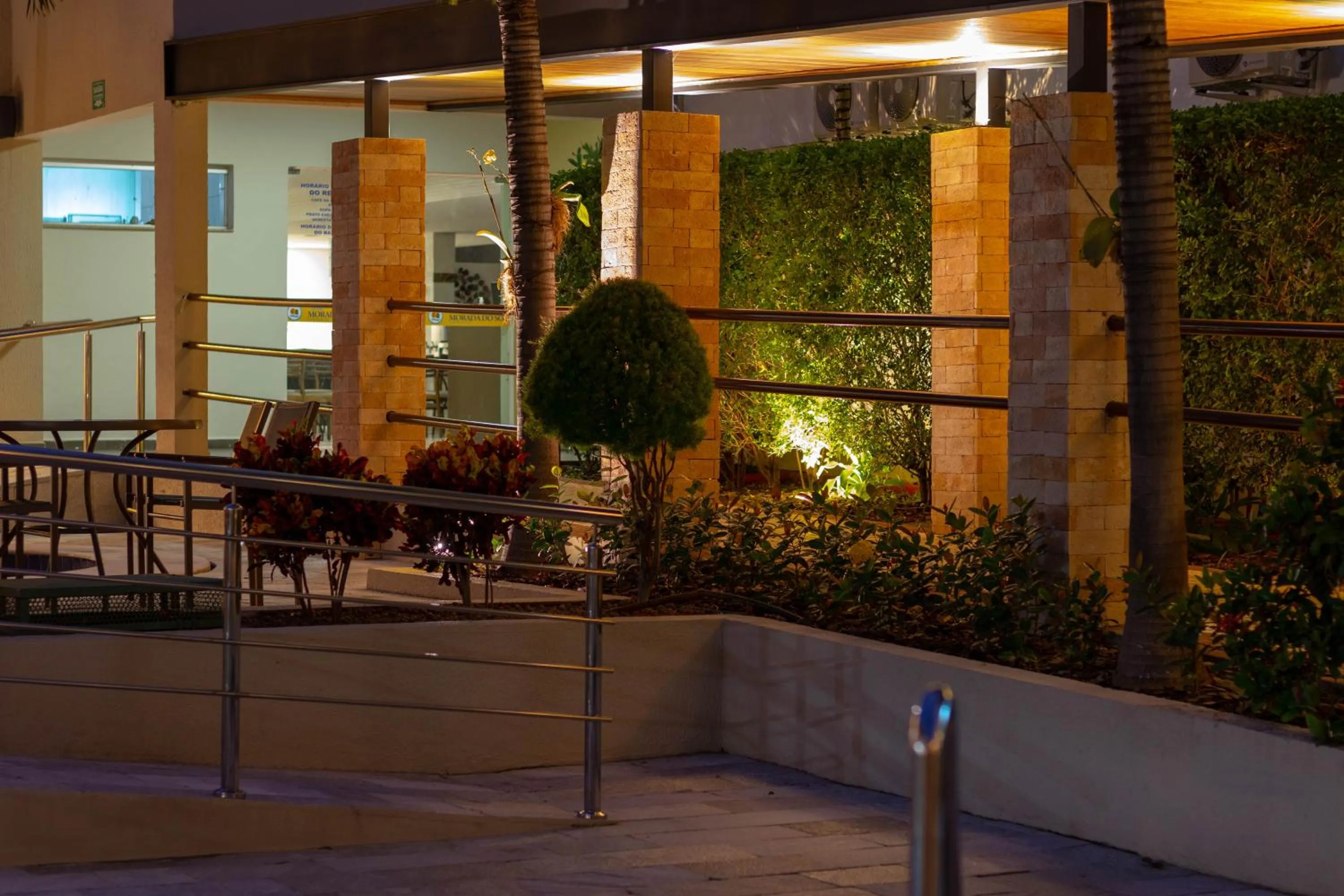 Garden view in Hotel Morada do Sol