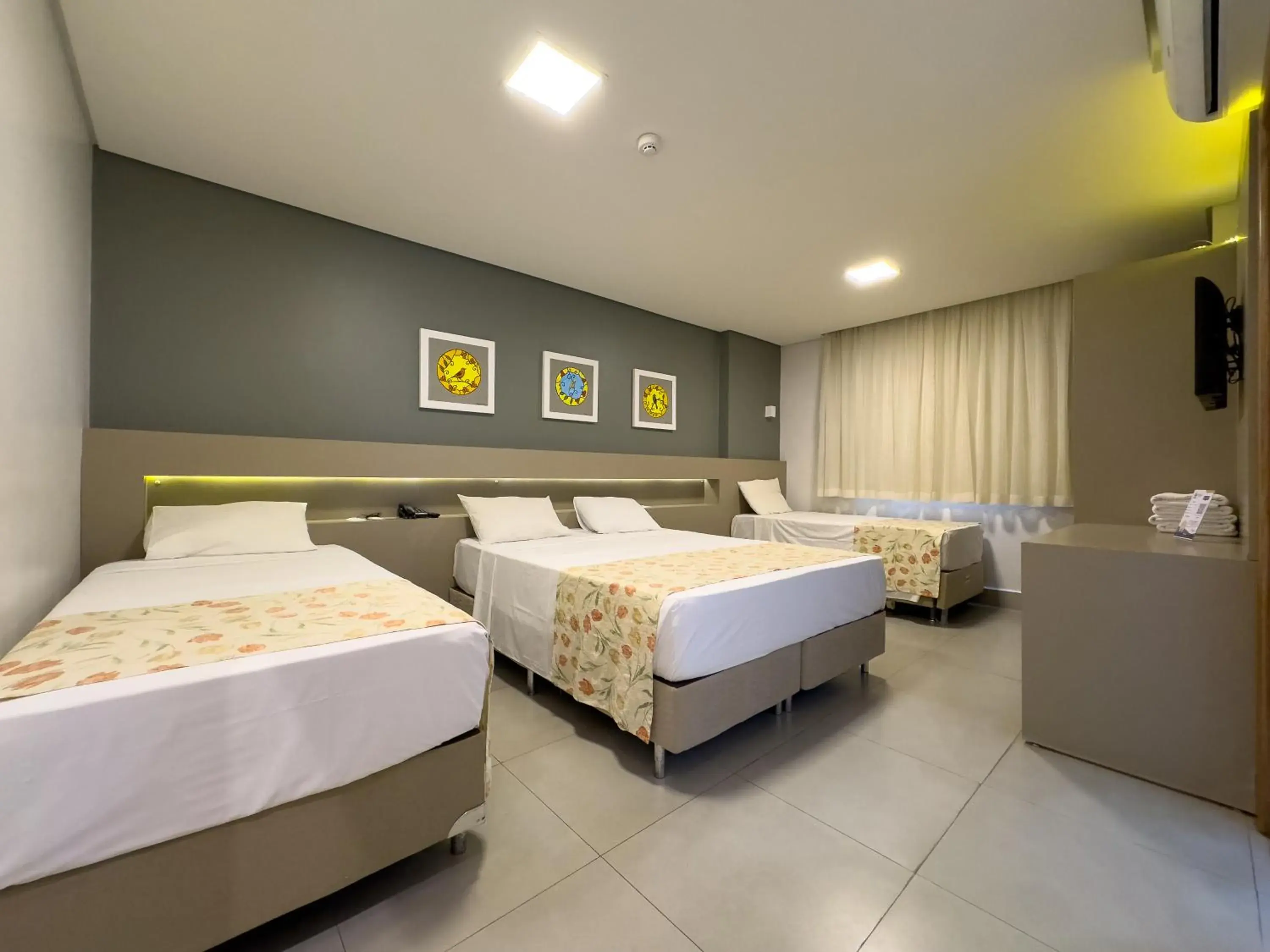 Bed in Hotel Morada do Sol Bed in Hotel Morada do Sol