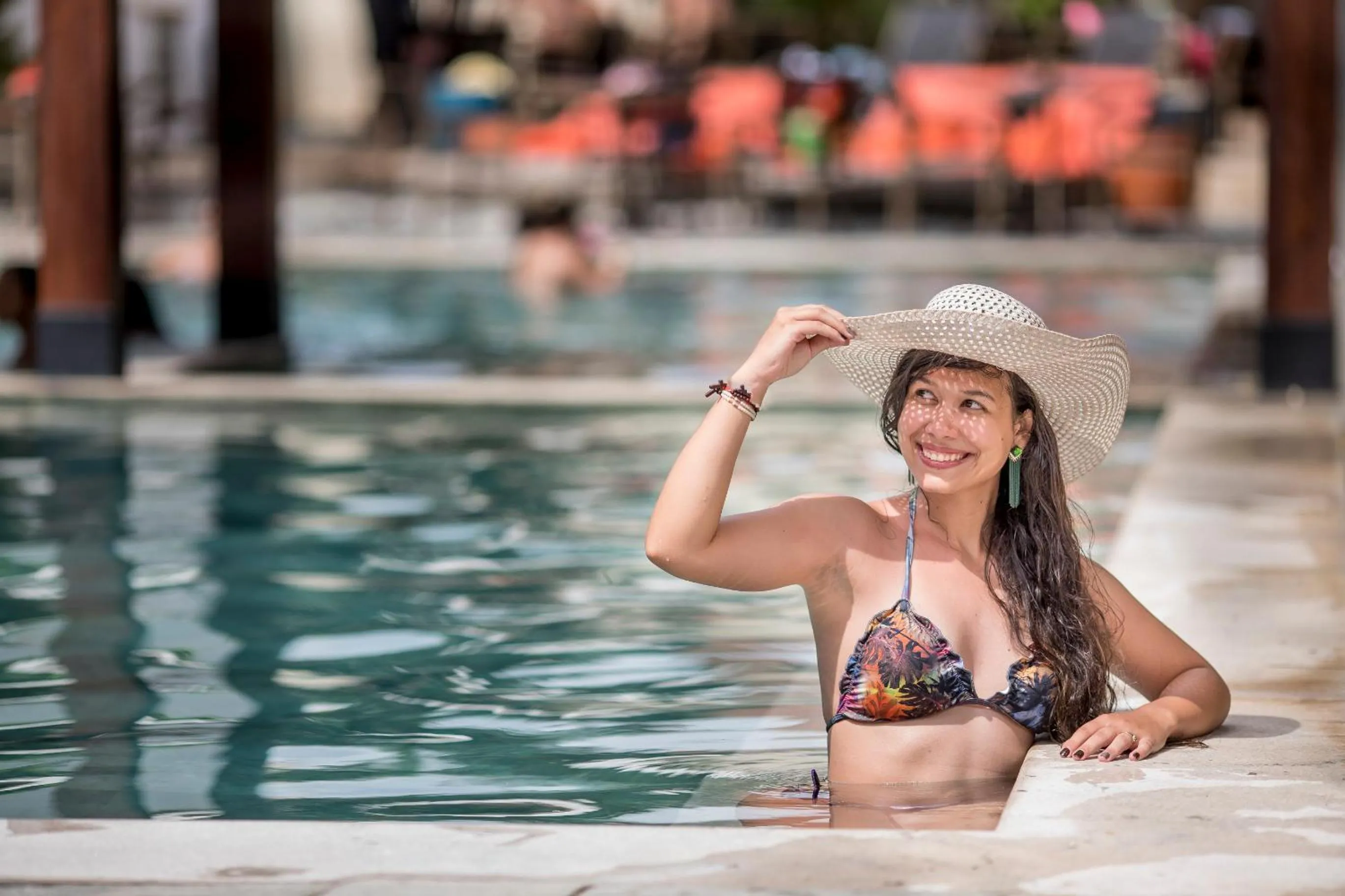 Swimming pool in Hotel Morada do Sol