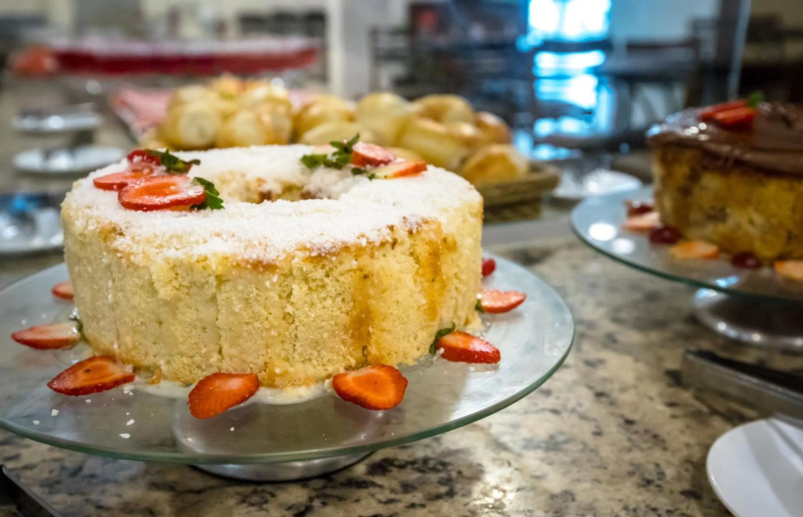 Buffet breakfast in Hotel Morada do Sol