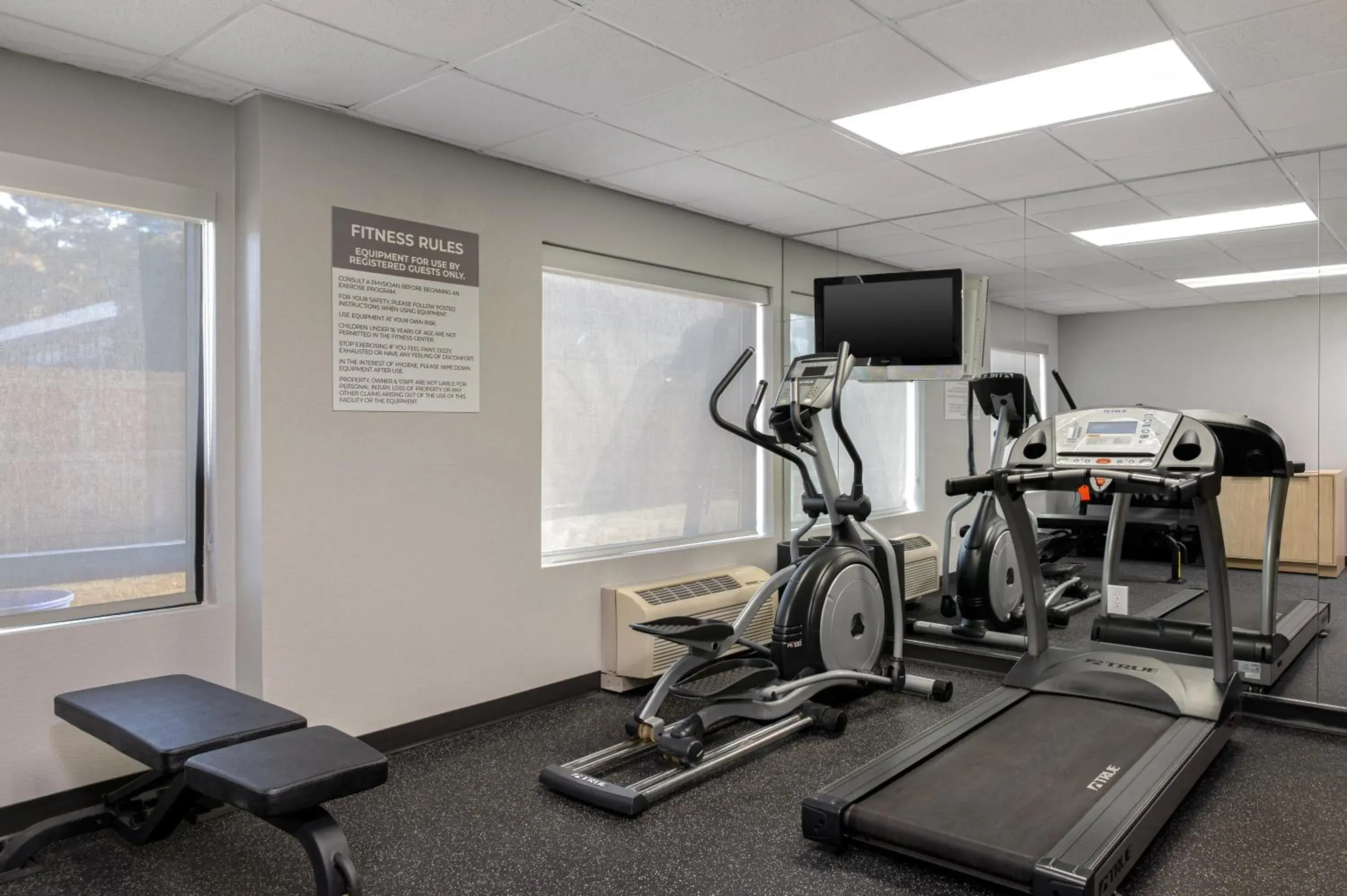 Fitness centre/facilities in Spark By Hilton Wilmington Fitness centre/facilities in Spark By Hilton Wilmington