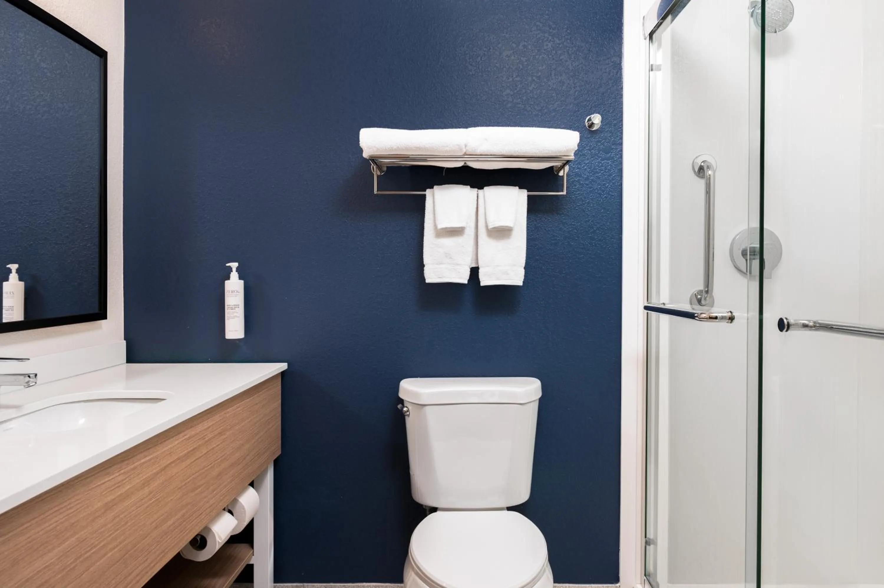 Bathroom in Spark By Hilton Wilmington