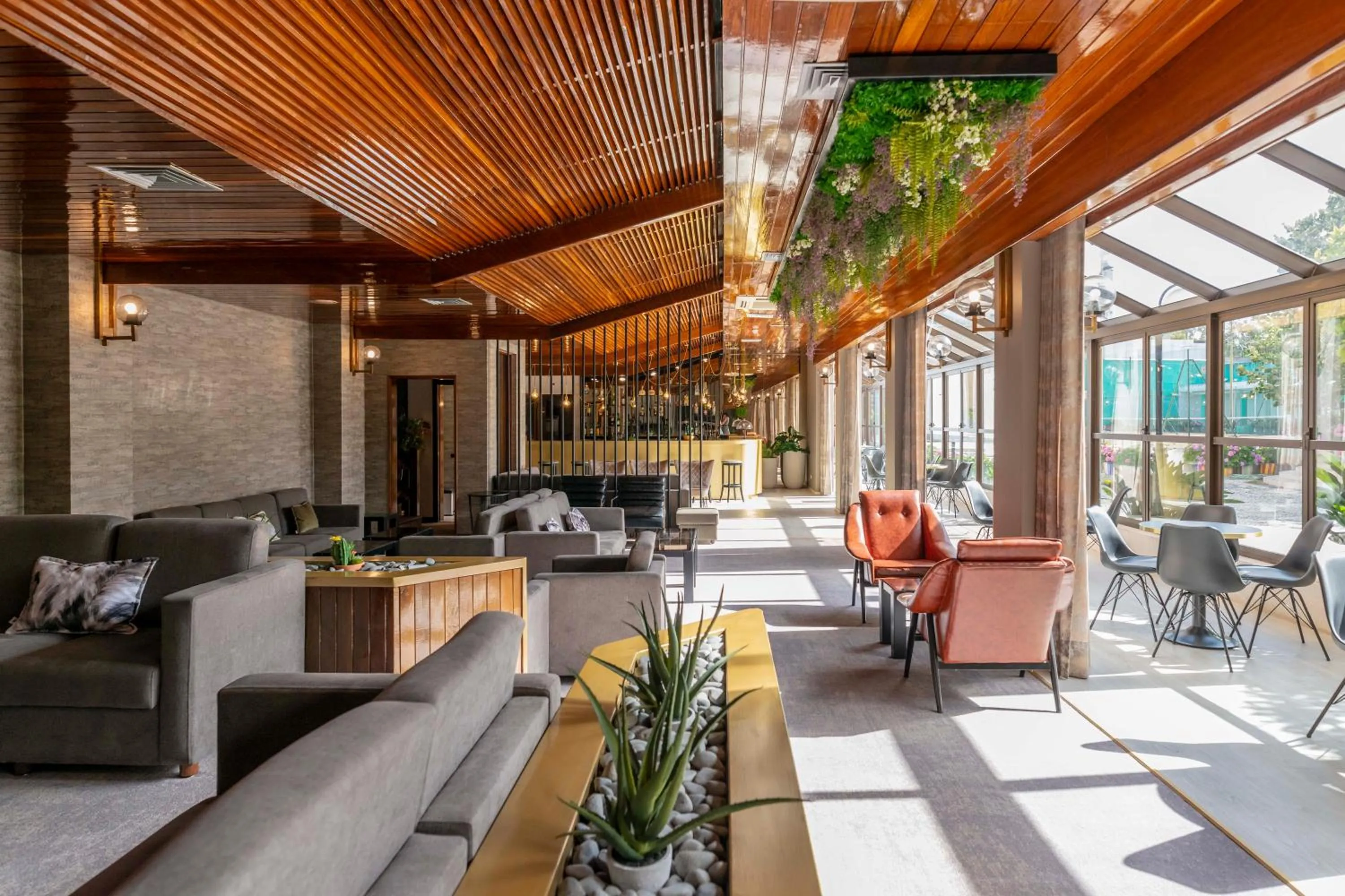 Lounge or bar in D. Afonso Hotel & SPA