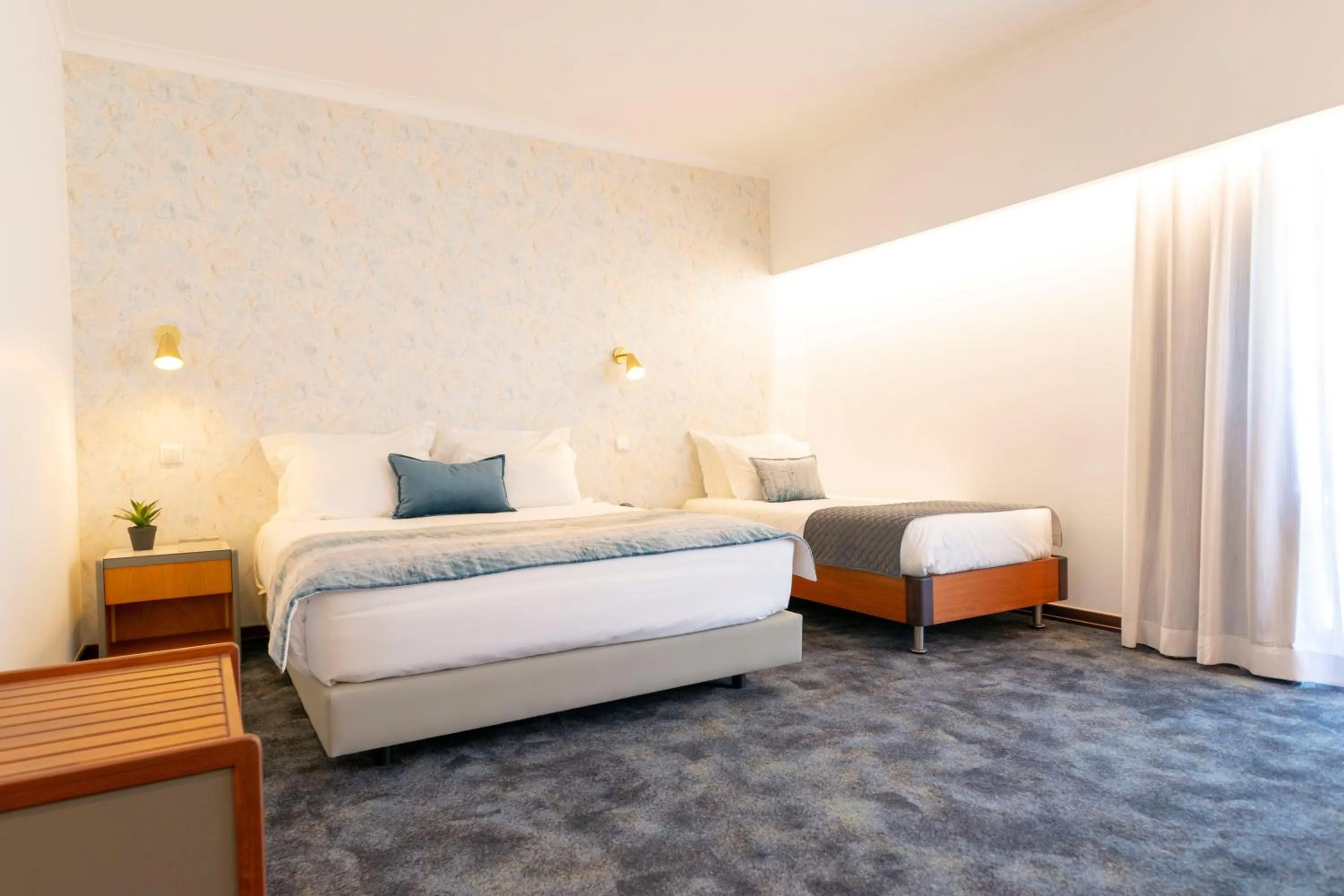 Bed in D. Afonso Hotel & SPA