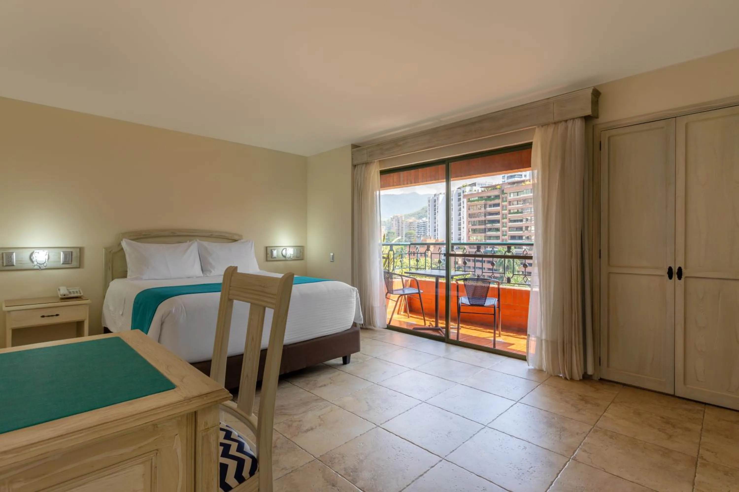 Bed in Hotel Obelisco