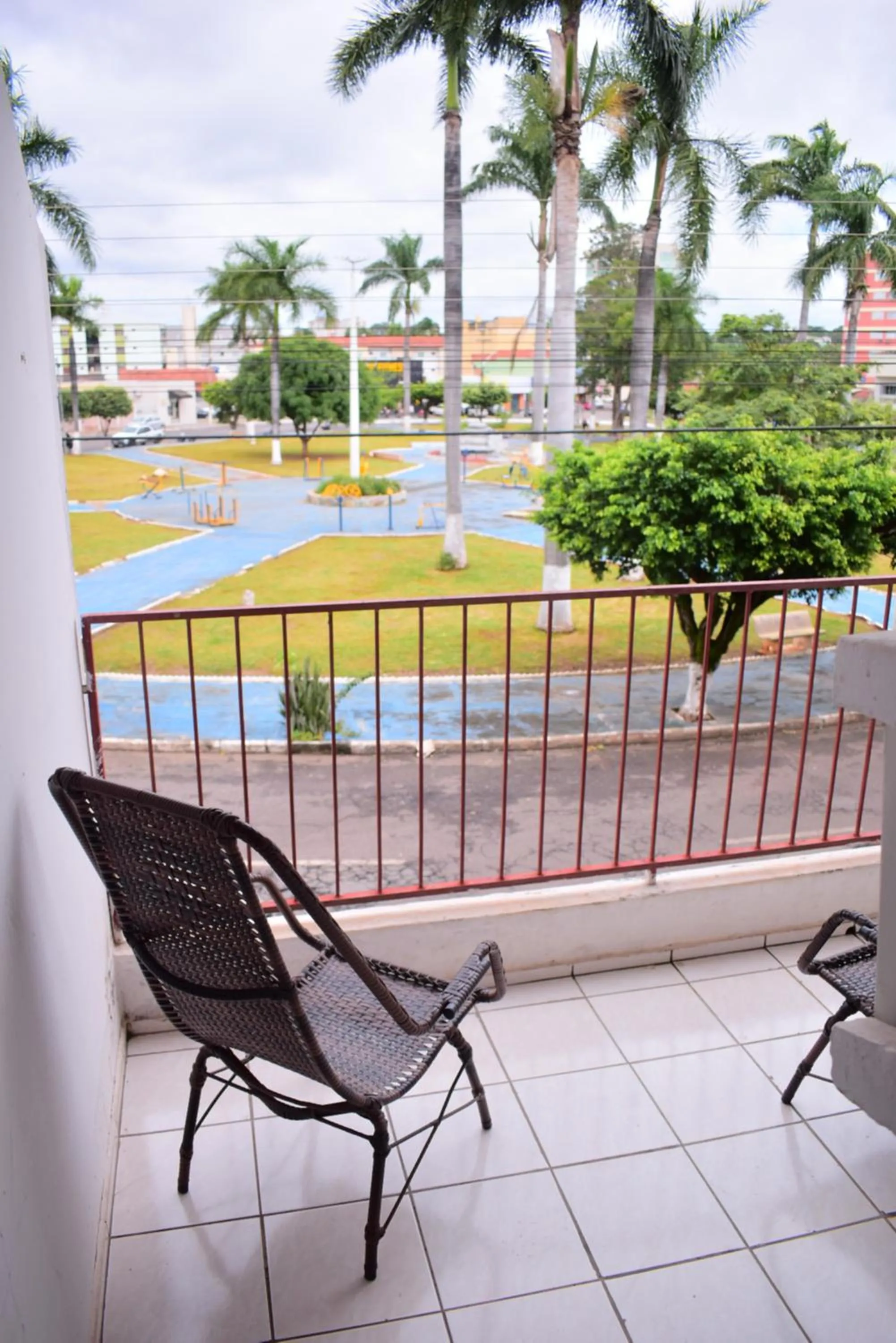 Patio in Hotel Imperador Caldas Novas - GO - Facil acesso aos parques aquaticos e polo gastronômico noturno