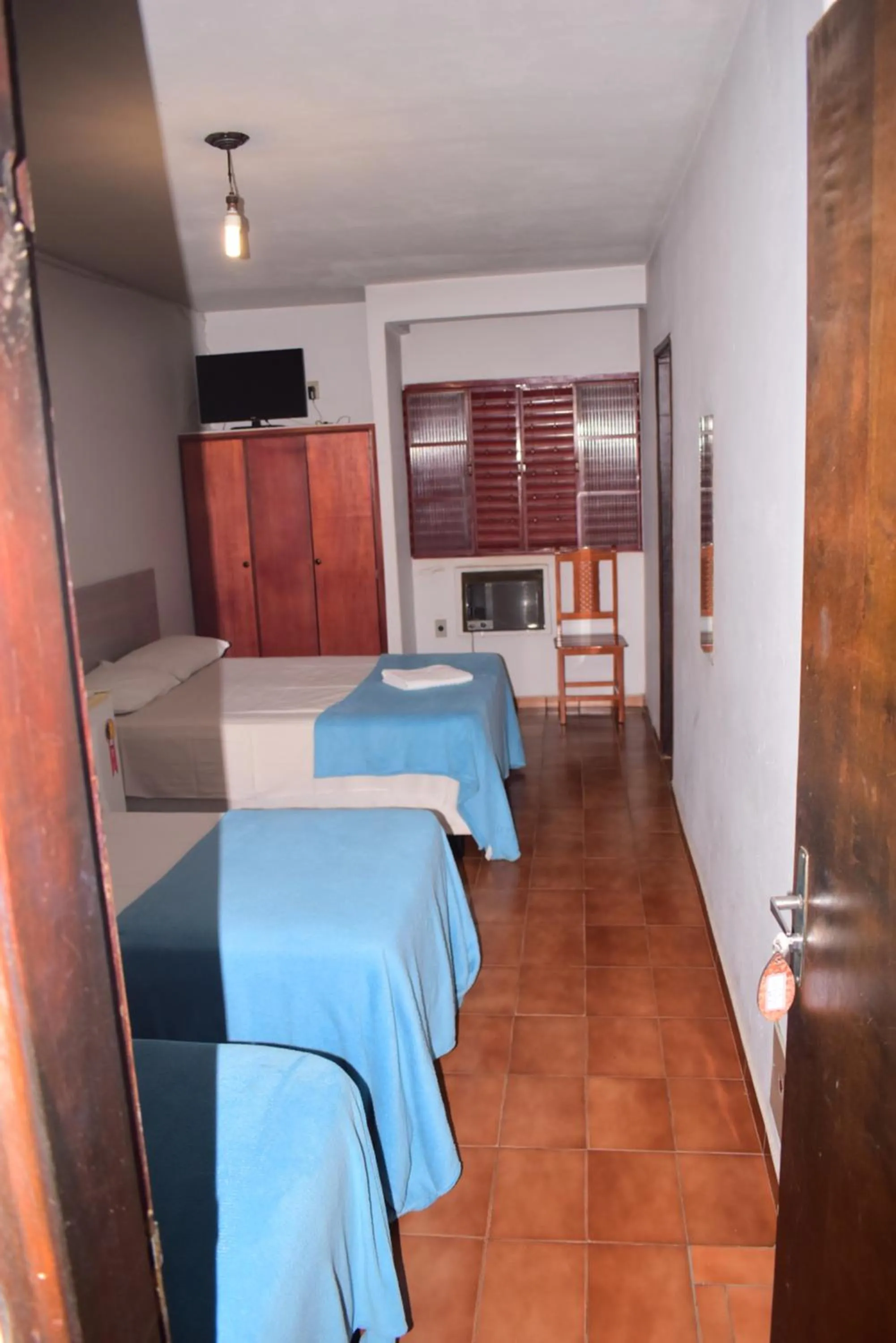 Bed in Hotel Imperador Caldas Novas - GO - Facil acesso aos parques aquaticos e polo gastronômico noturno