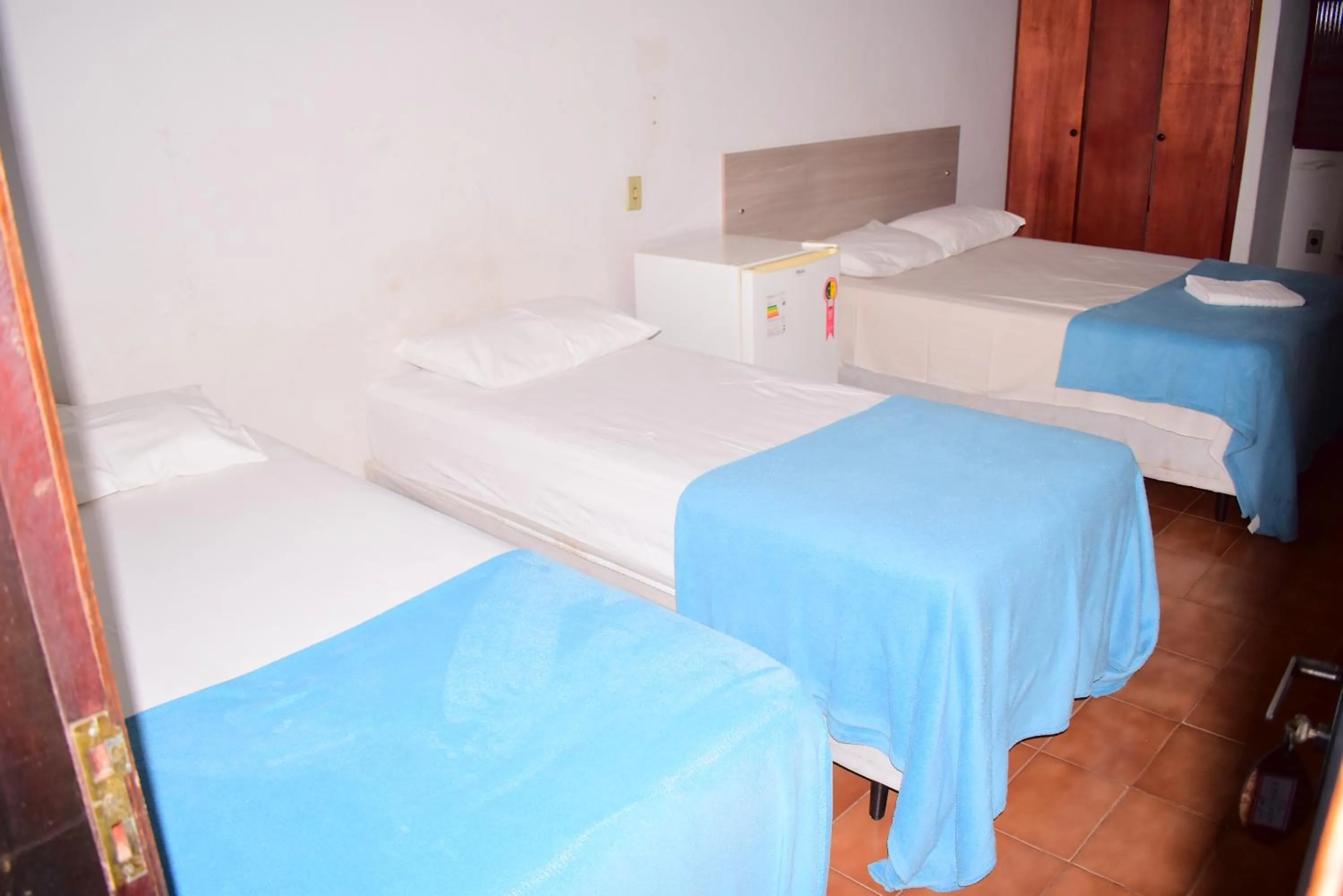 Bedroom, Bed in Hotel Imperador Caldas Novas - GO - Facil acesso aos parques aquaticos e polo gastronômico noturno