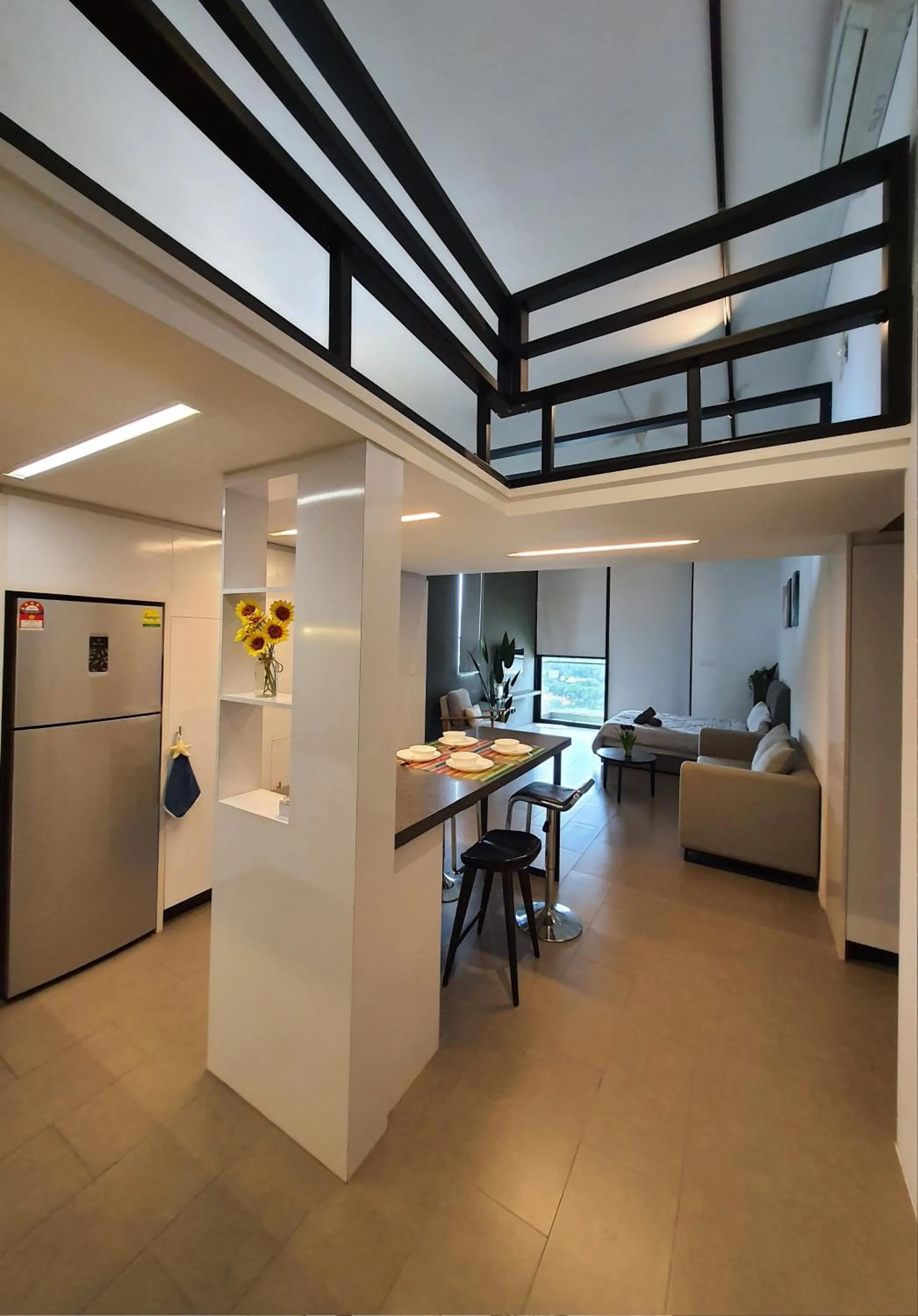 Dining area in KL Sentral, EST Bangsar by SkyLimit Suites