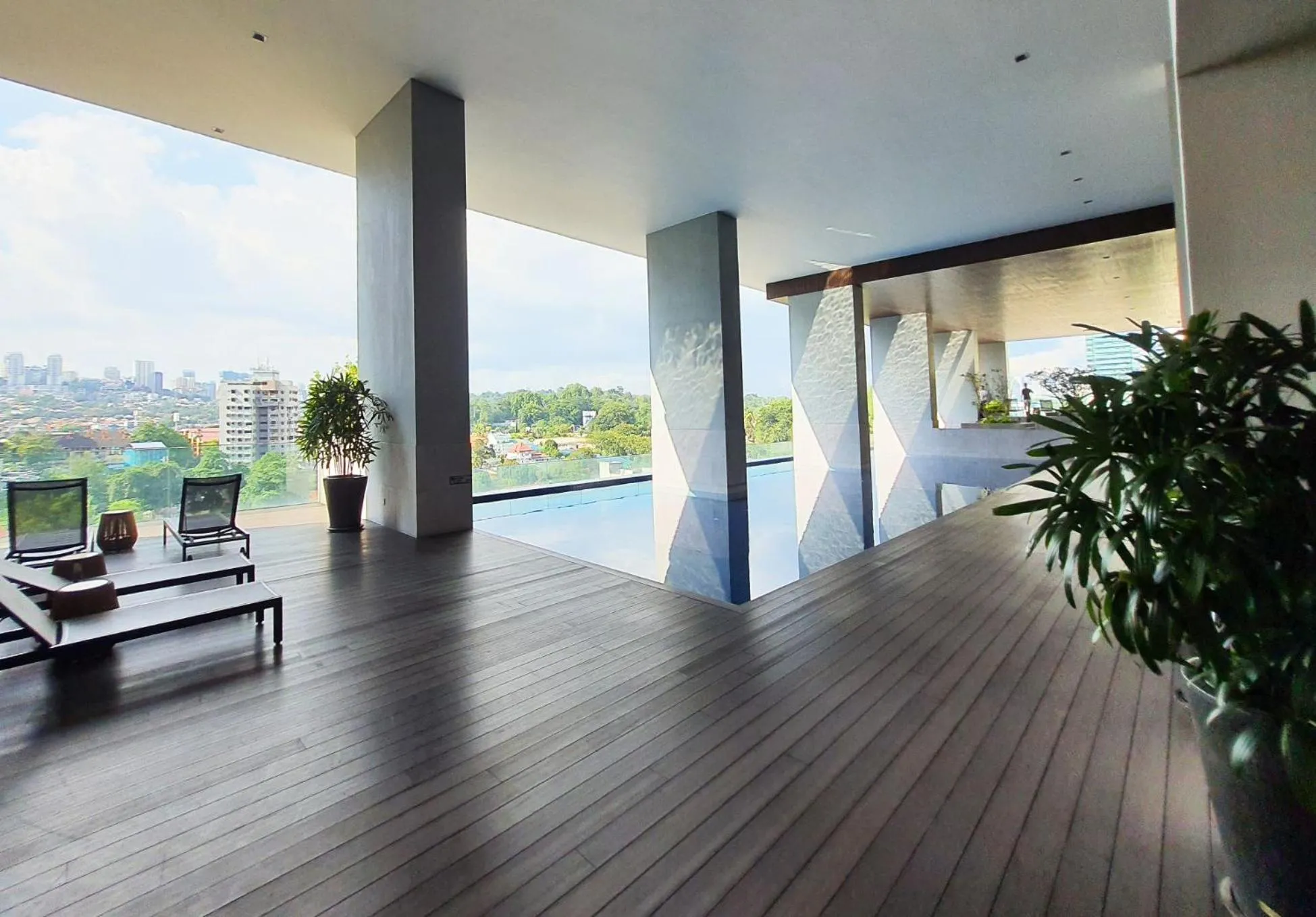 Pool view in KL Sentral, EST Bangsar by SkyLimit Suites