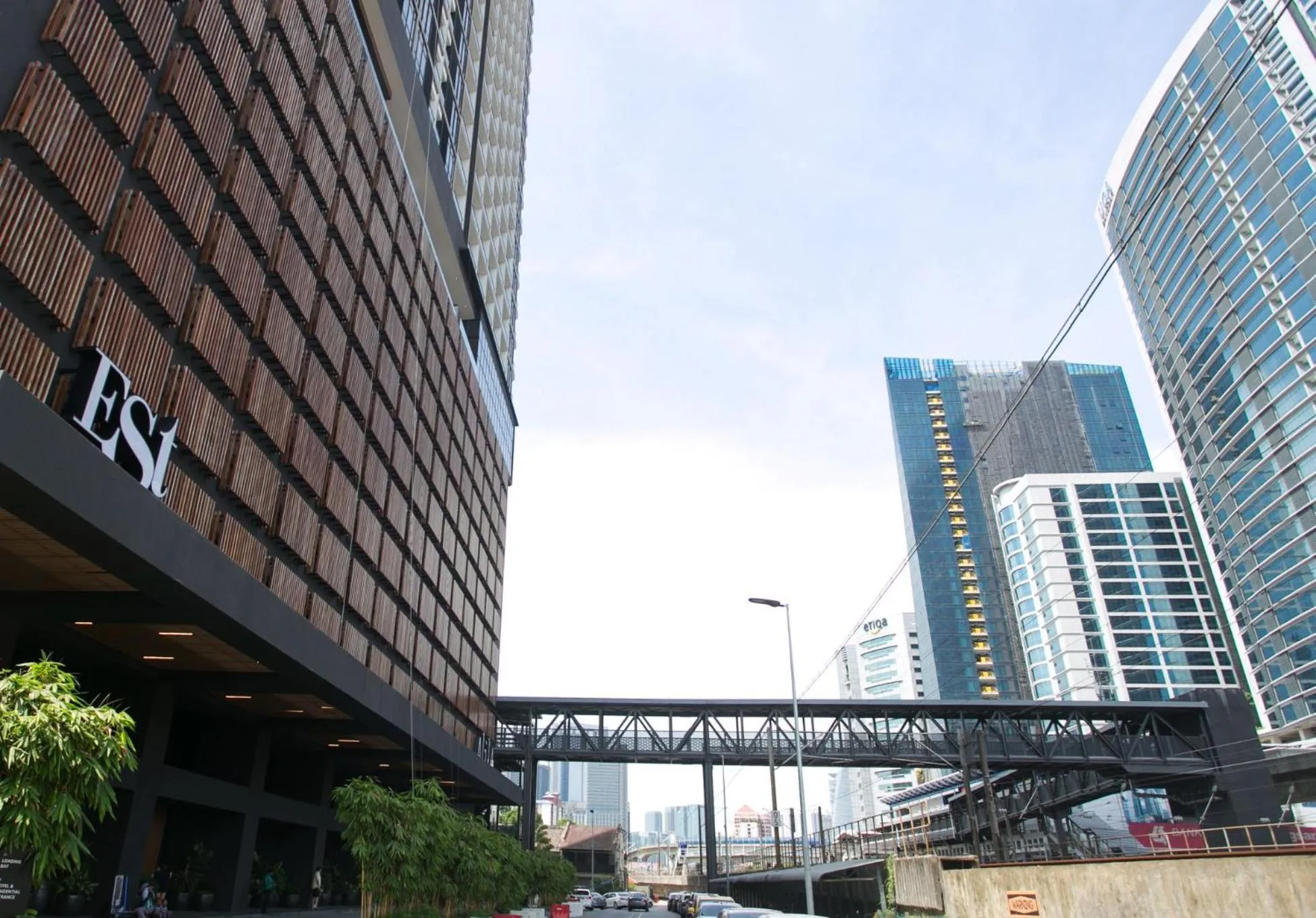 Property building in KL Sentral, EST Bangsar by SkyLimit Suites