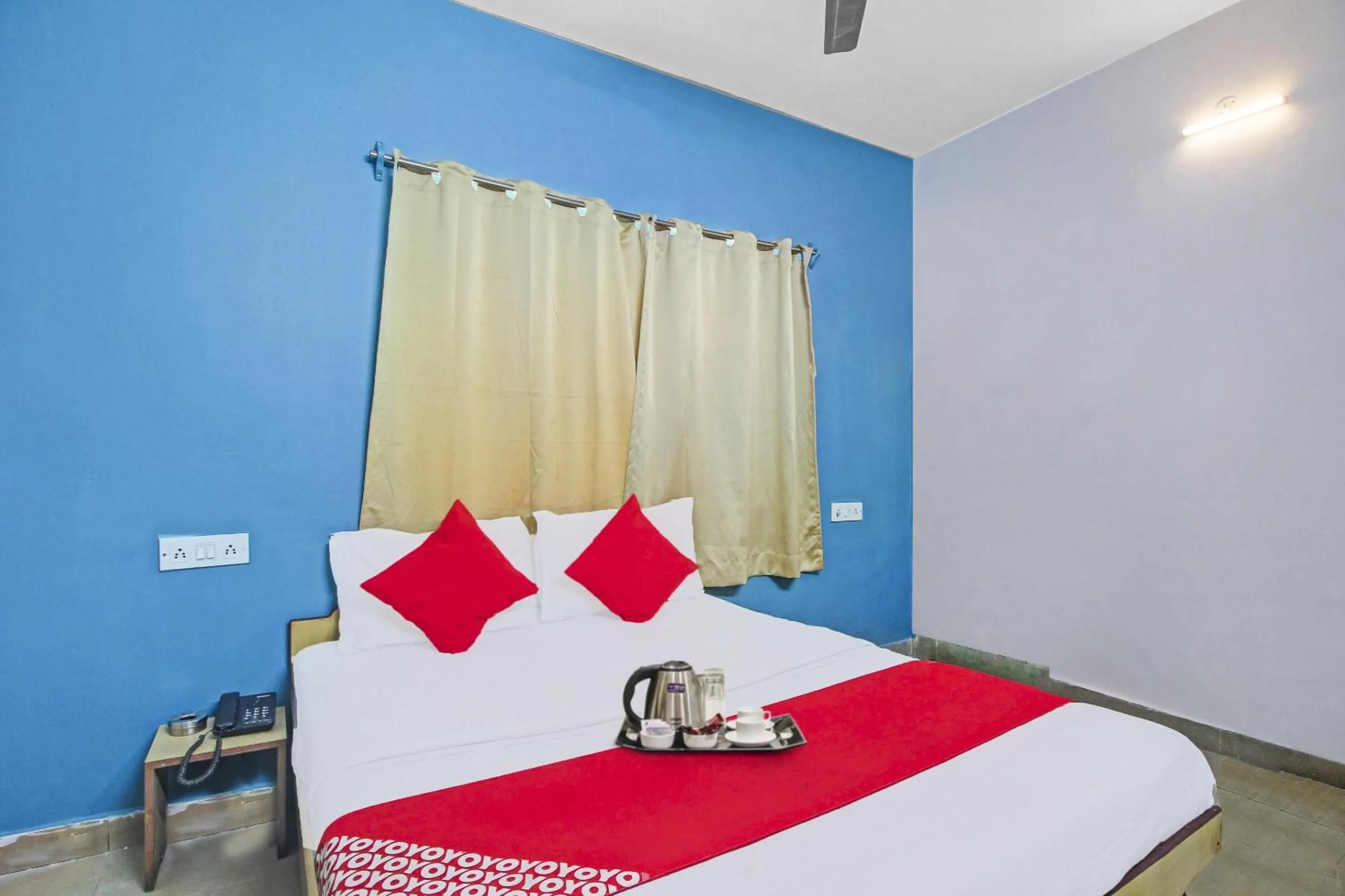 Bedroom, Bed in Hotel O The Jumbo Stay