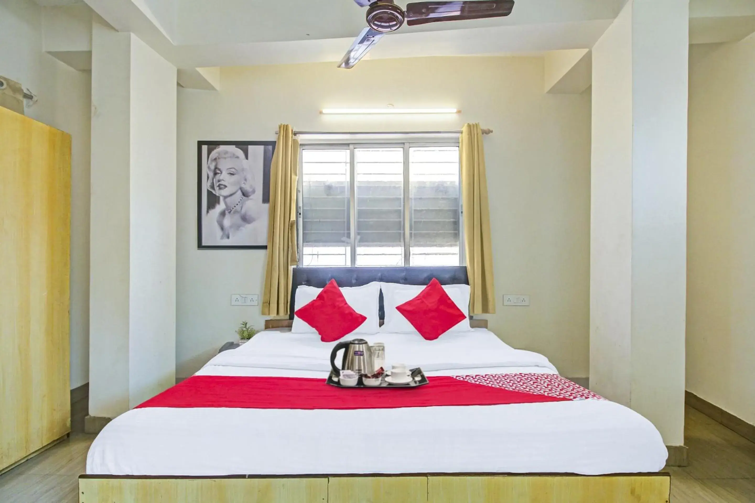 Bedroom, Bed in Hotel O The Jumbo Stay Bedroom, Bed in Hotel O The Jumbo Stay