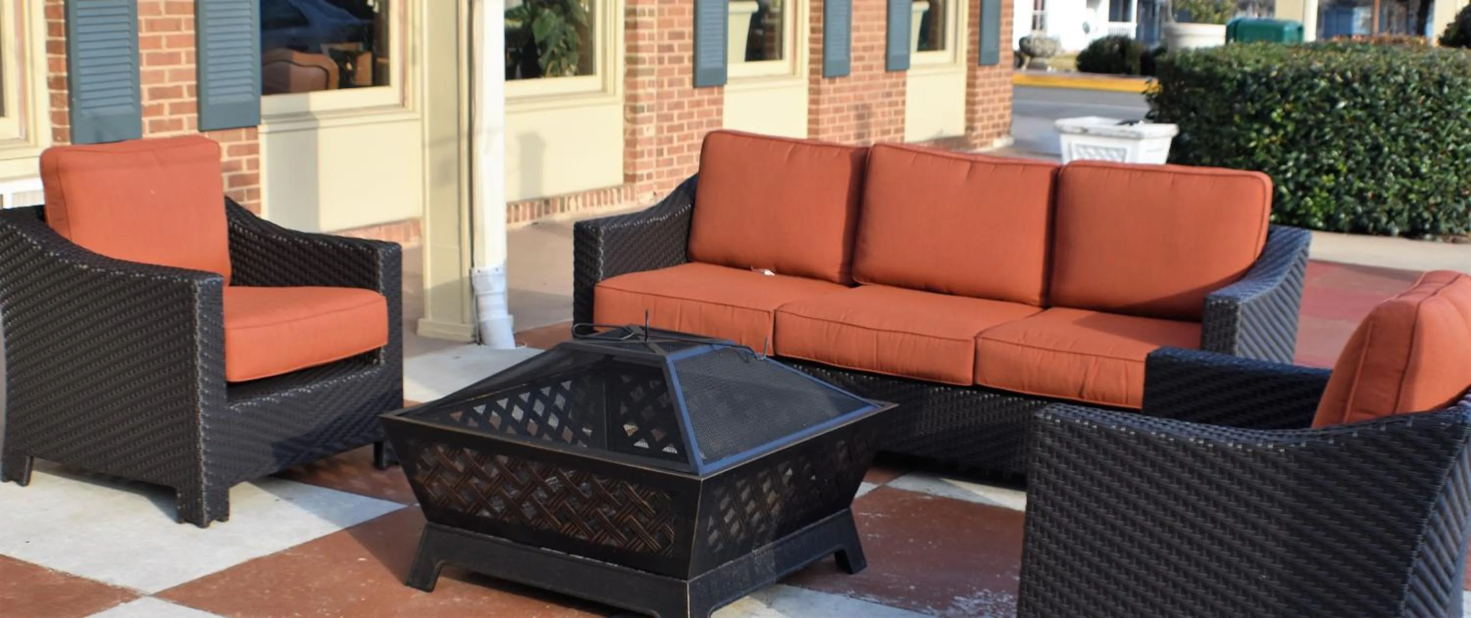 Patio in The Guest Lodge Gainesville