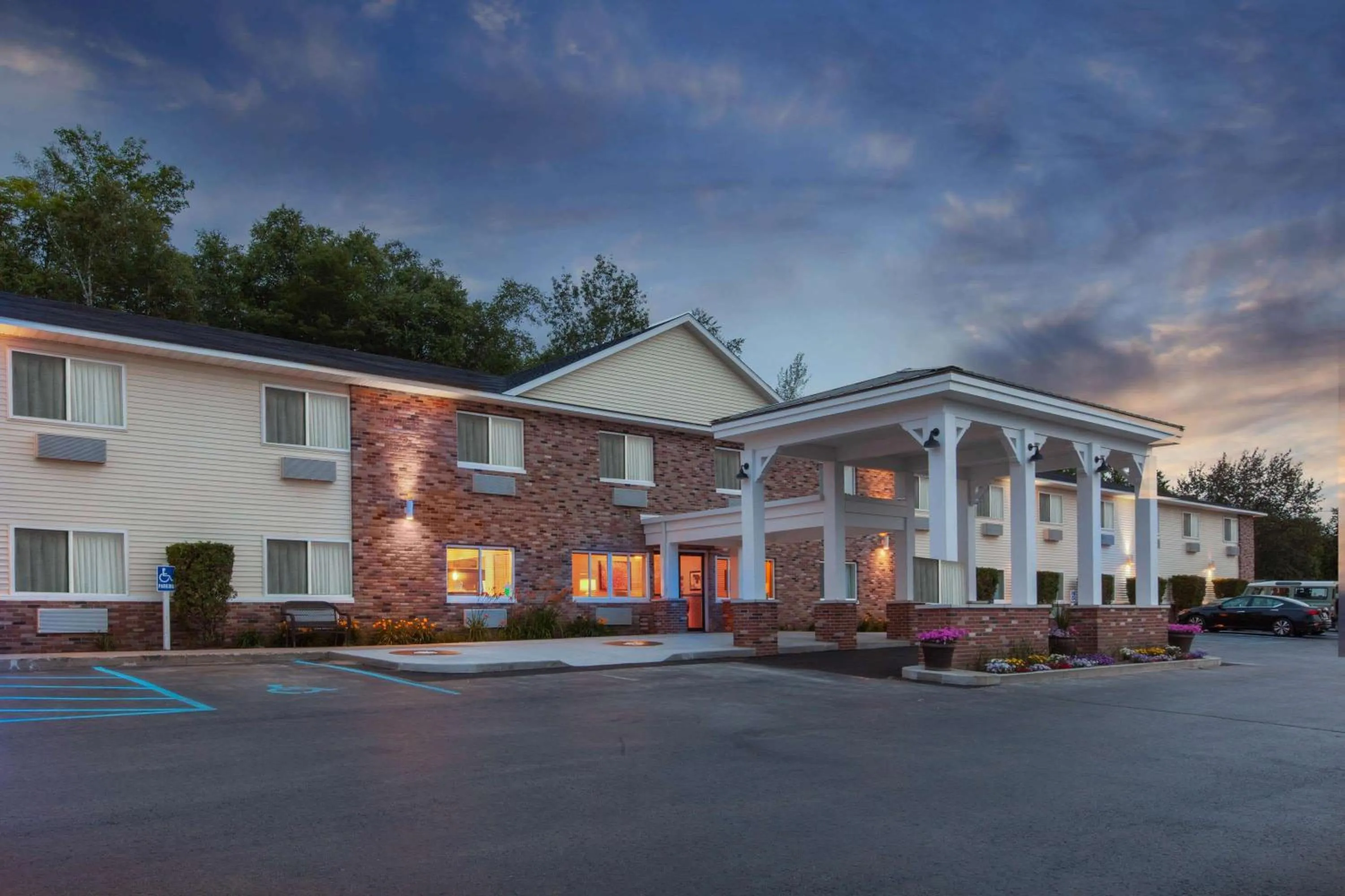 Property building in AmericInn by Wyndham Petoskey