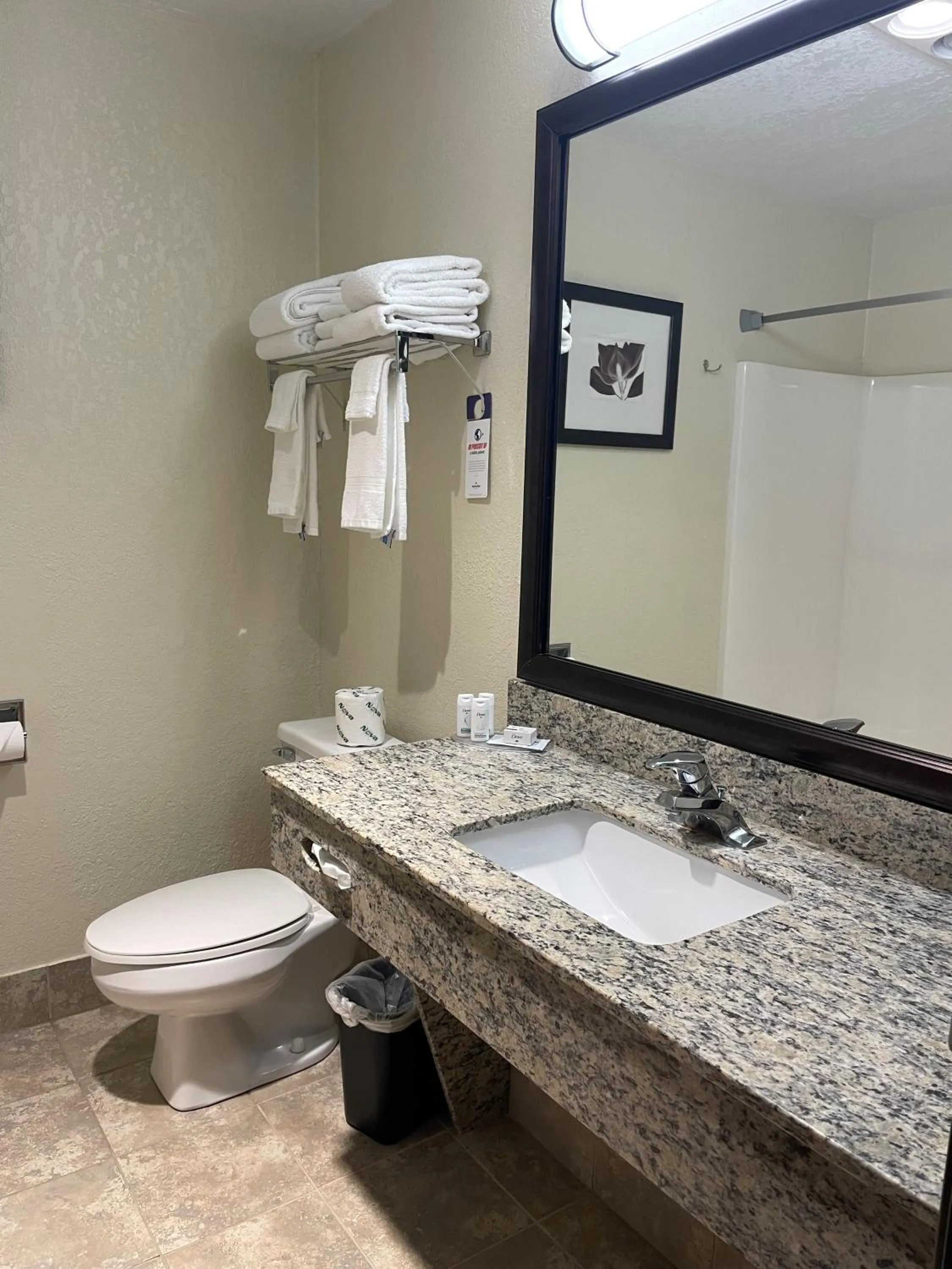 Bathroom in AmericInn by Wyndham Petoskey