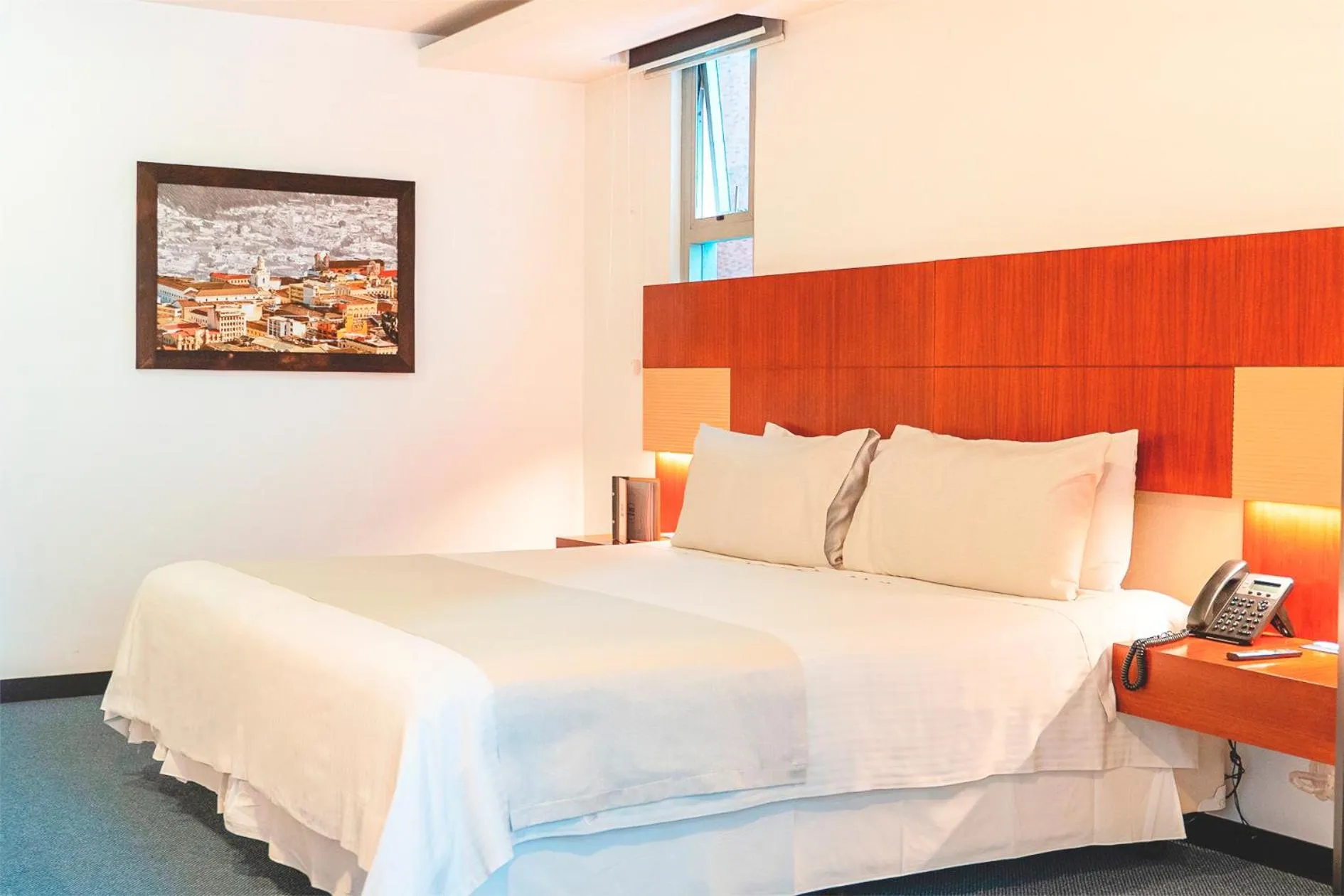 Bed in Hotel Finlandia