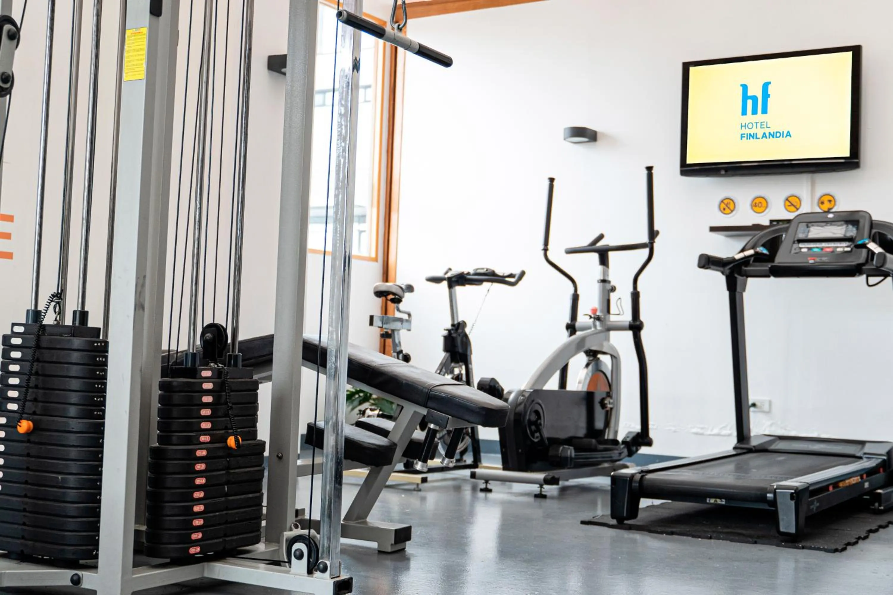 Fitness centre/facilities in Hotel Finlandia