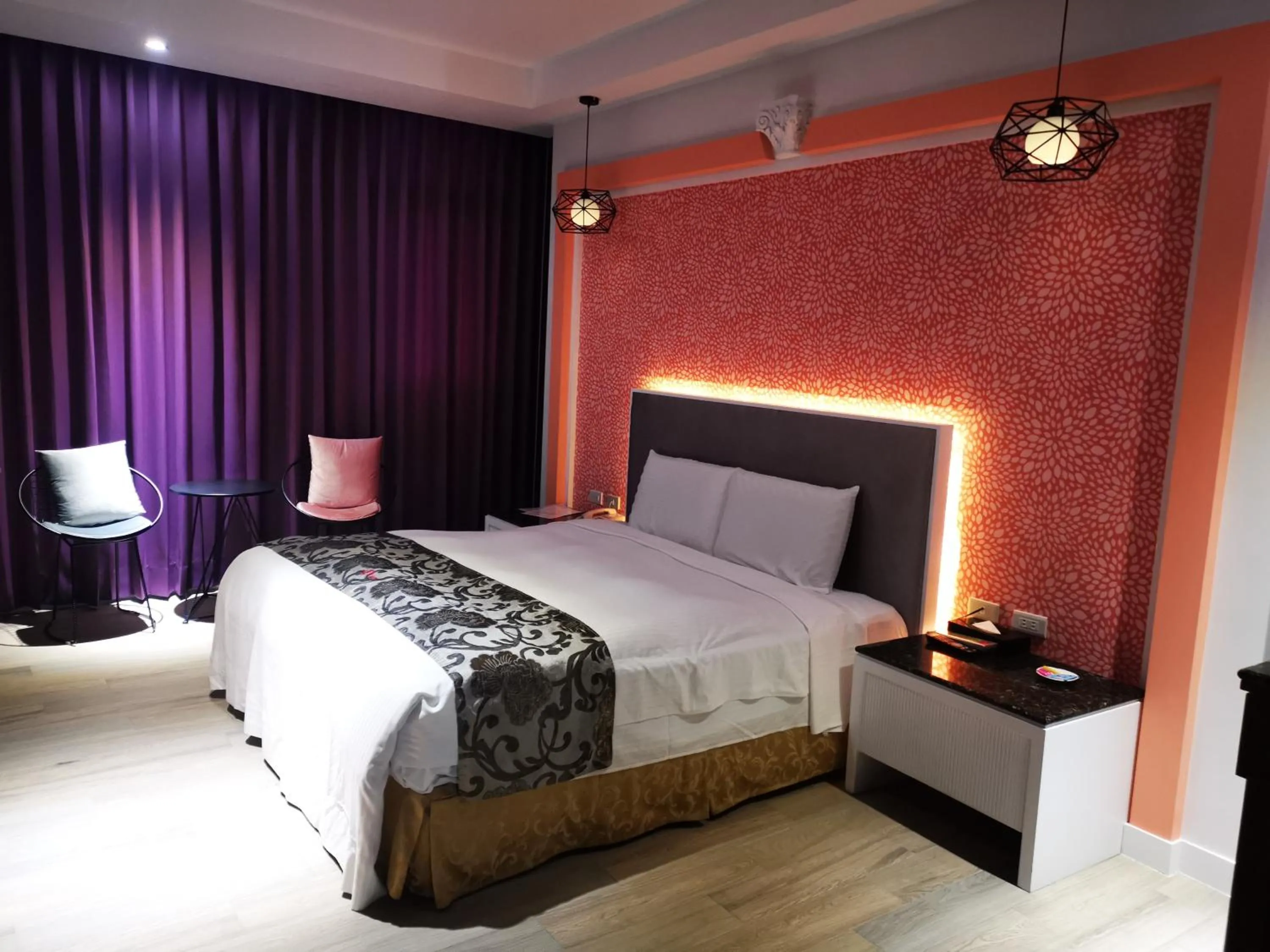 Bed in Love Story Motel