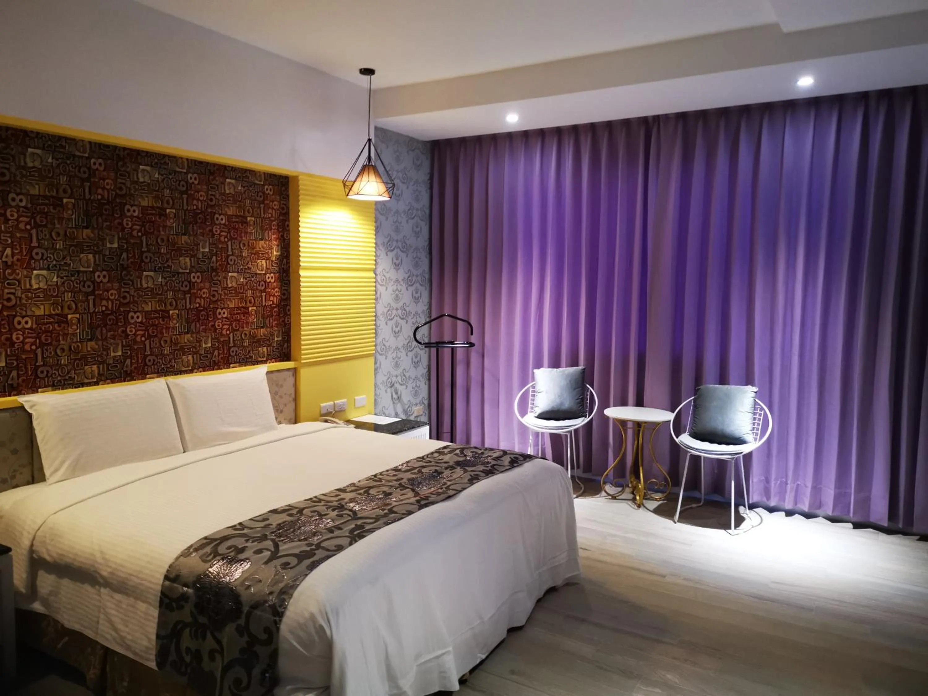 Bed in Love Story Motel