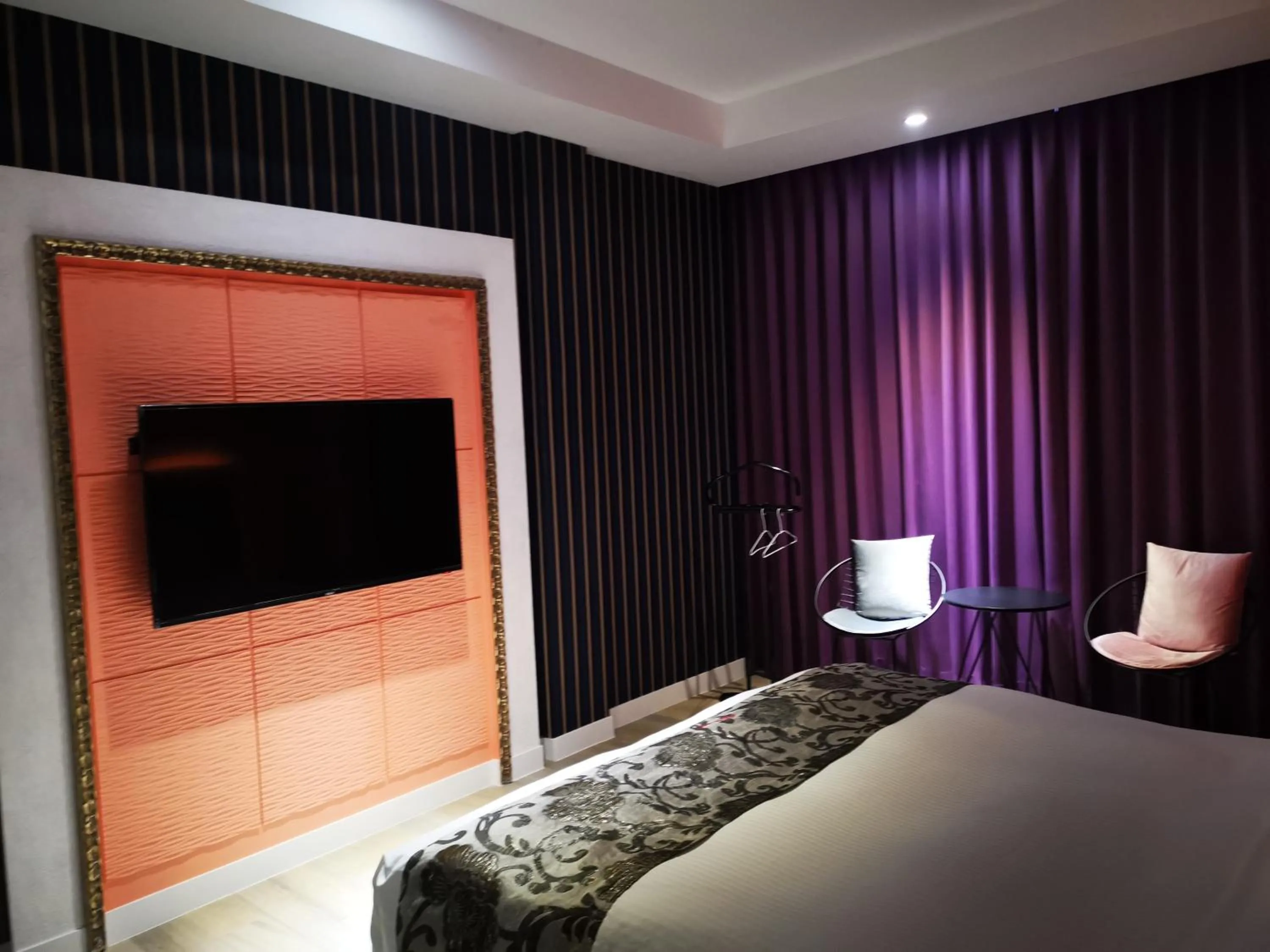 Bed in Love Story Motel