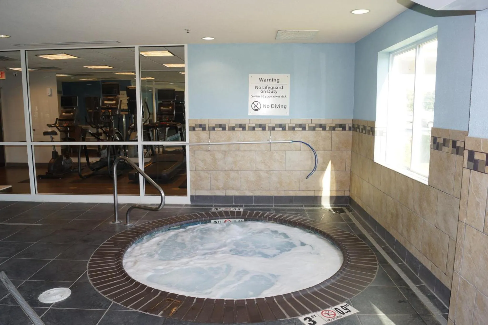 Swimming pool in Holiday Inn Express Tulsa South Bixby by IHG